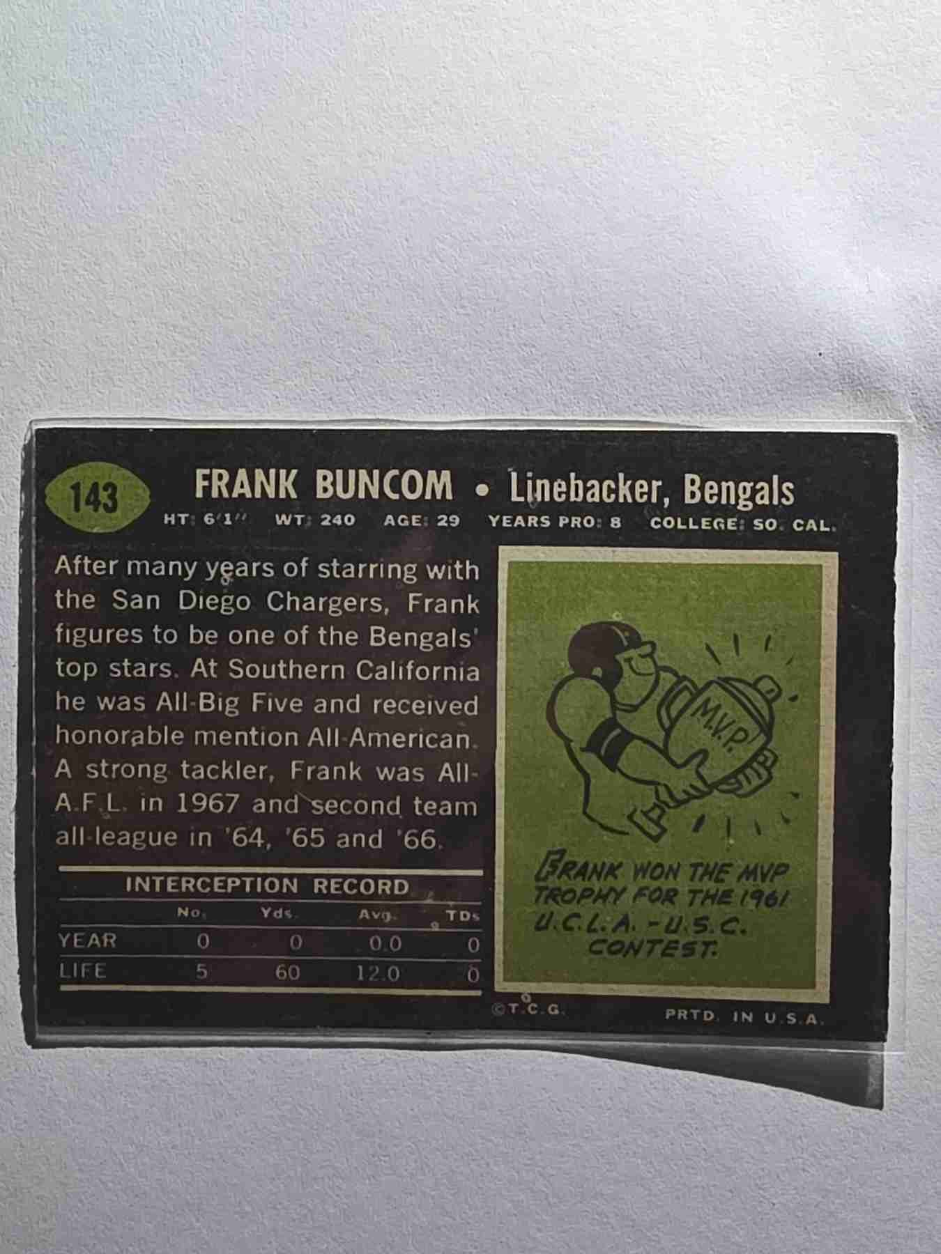 Card back