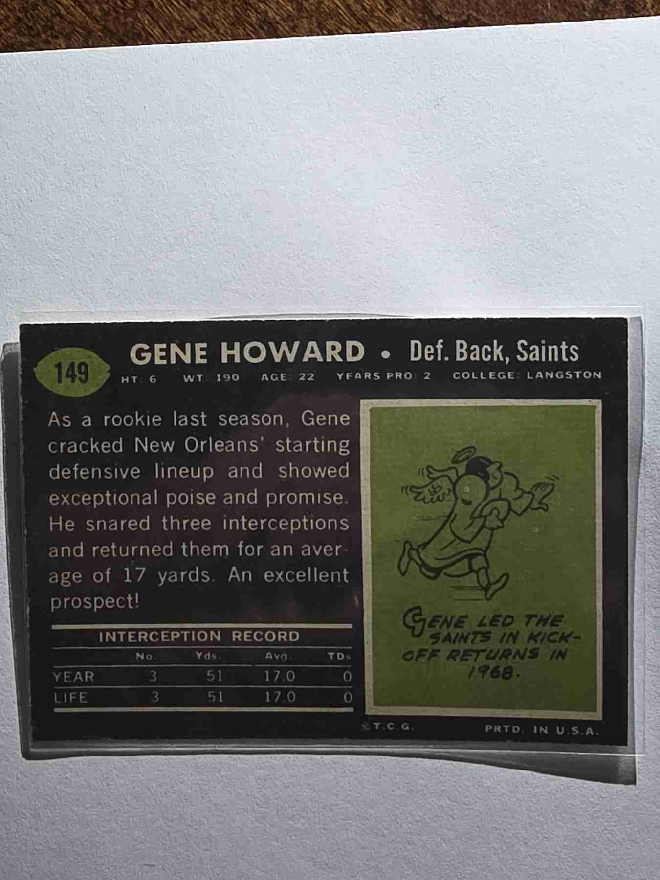 Card back