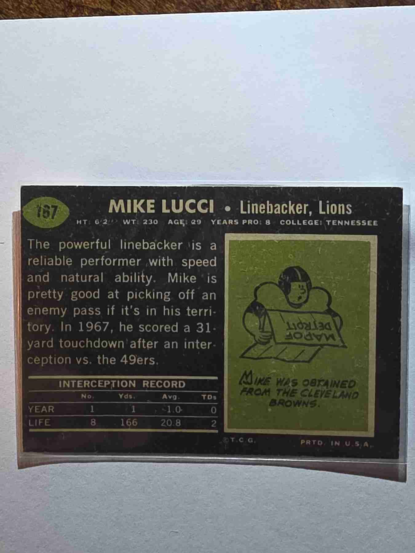 Card back