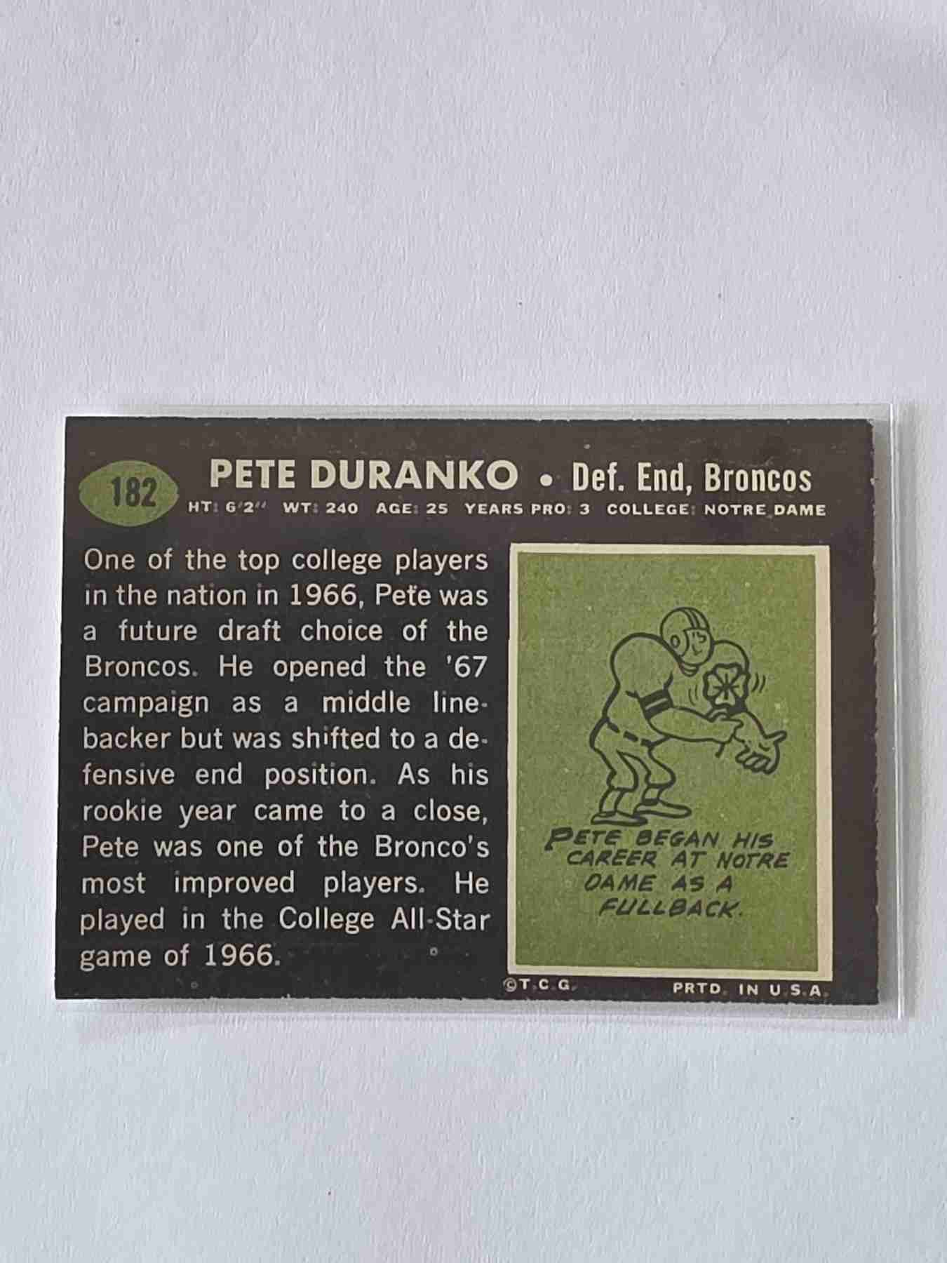 Card back