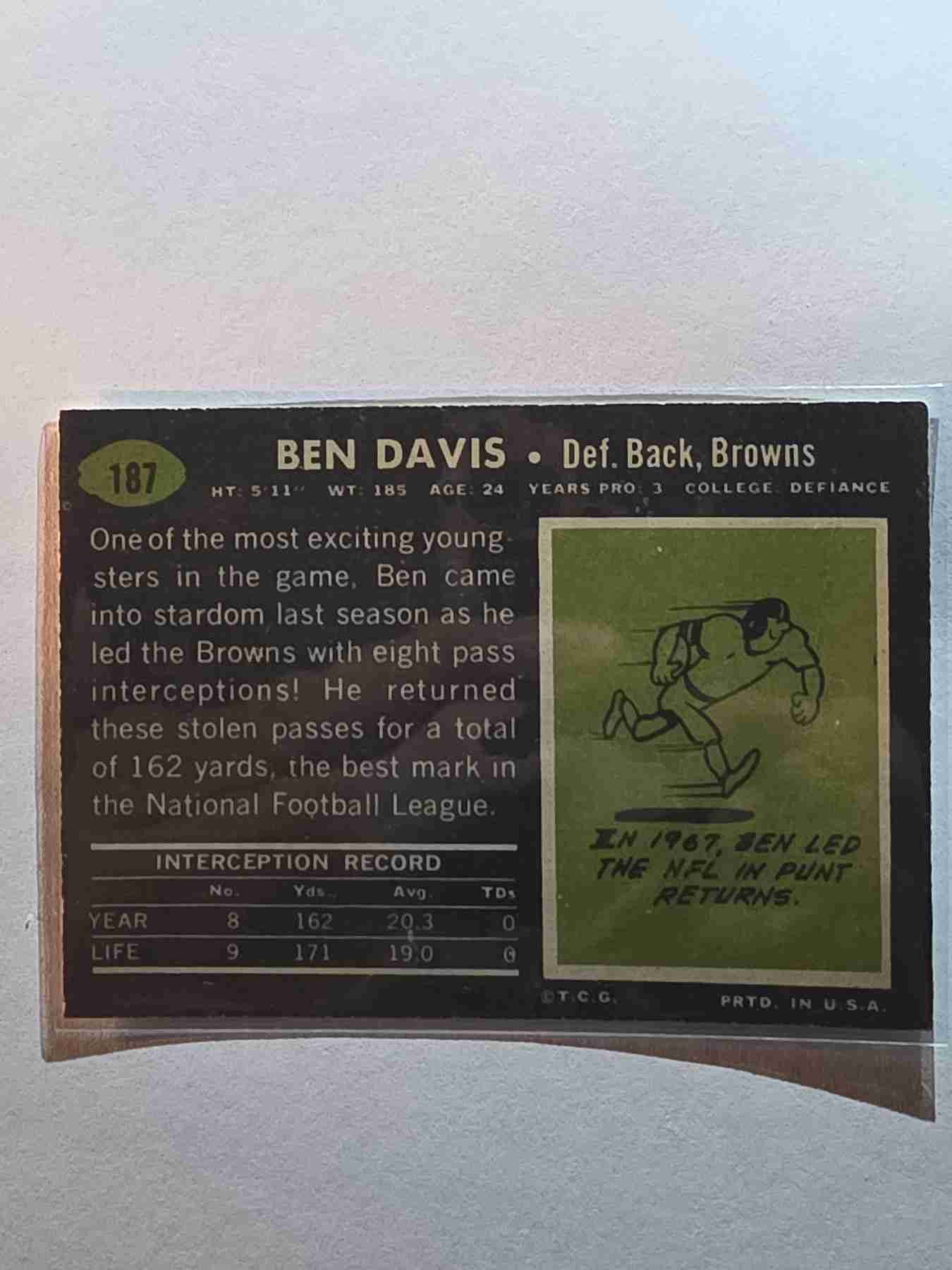 Card back