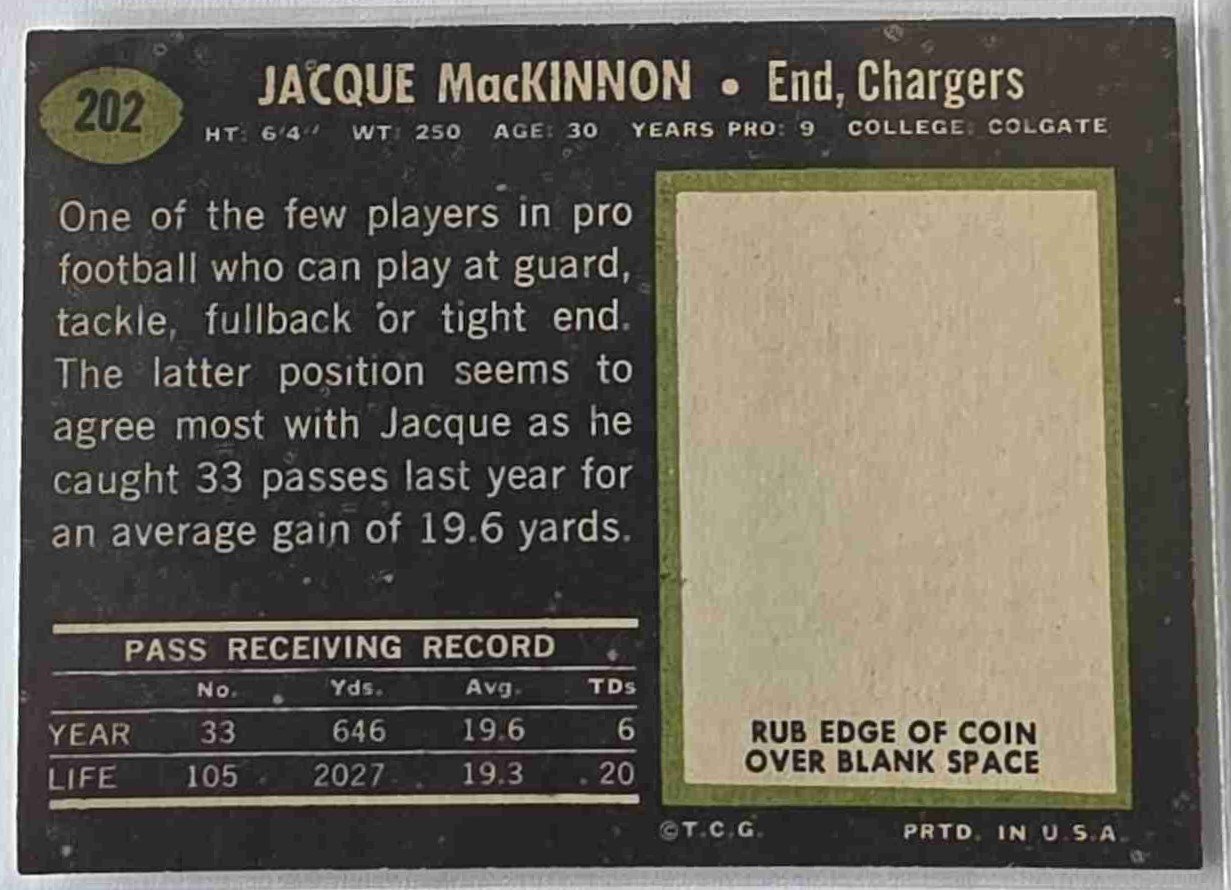Card back