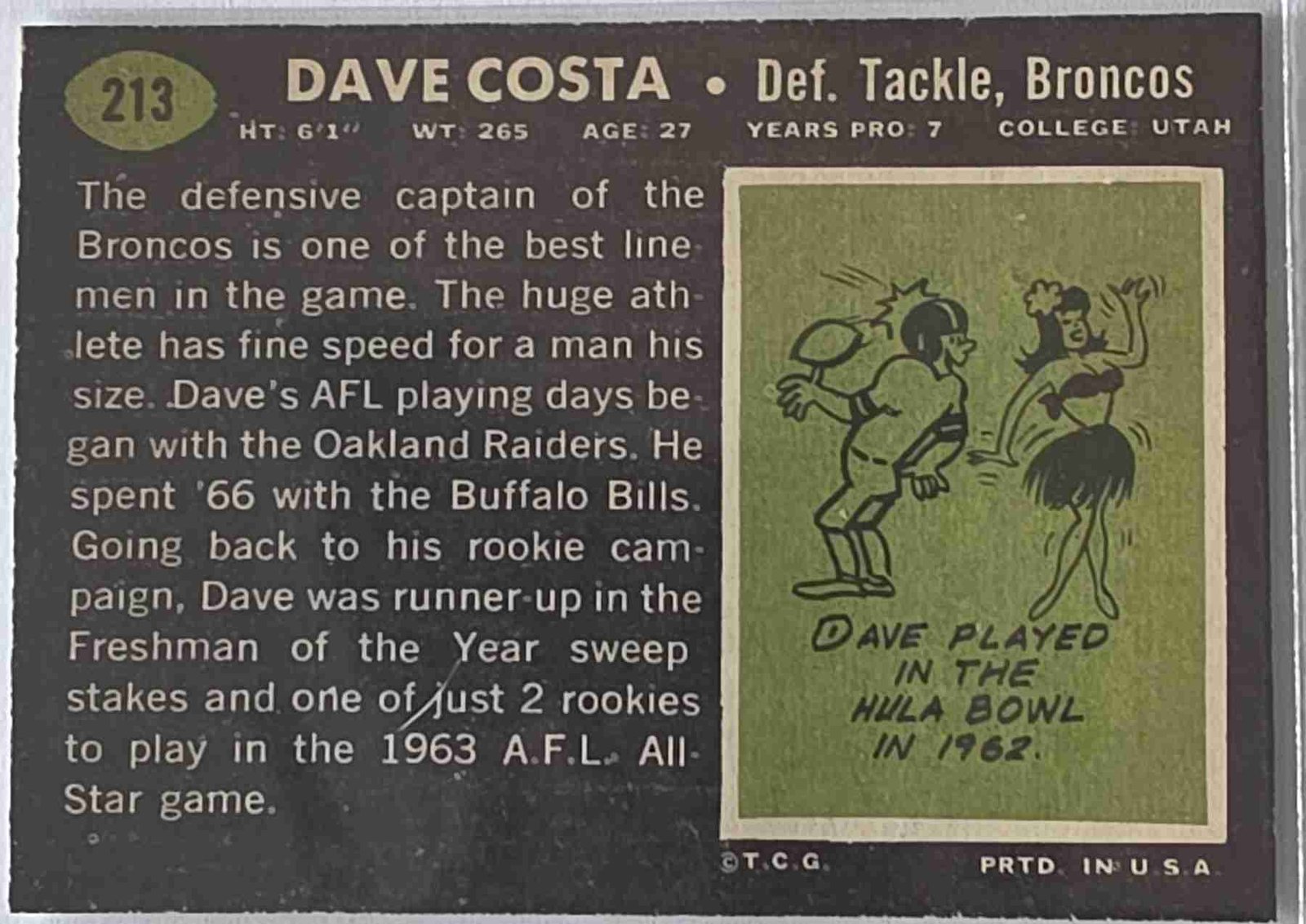 Card back