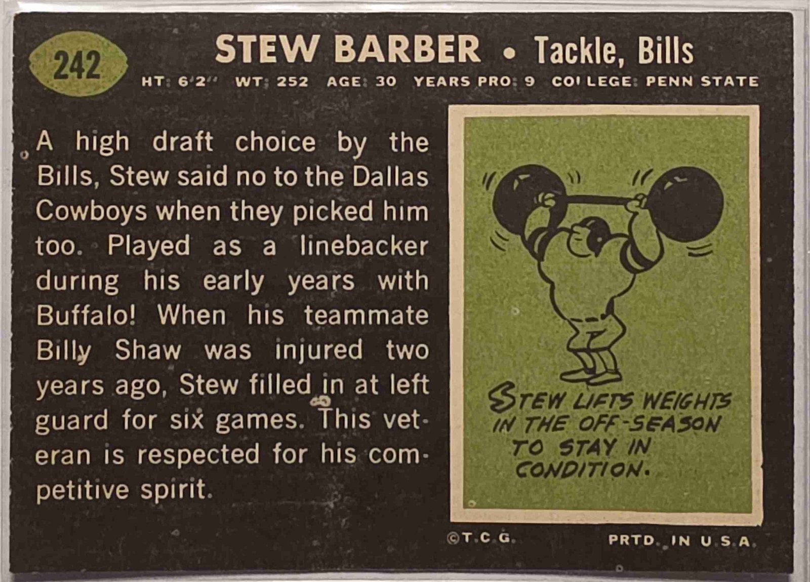 Card back