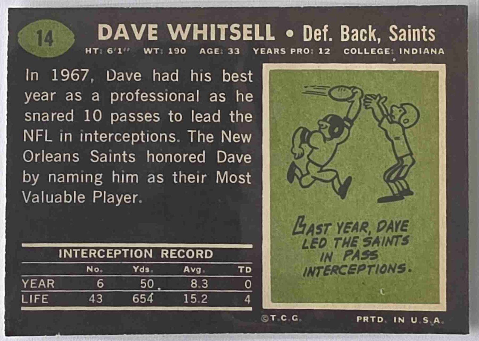Card back