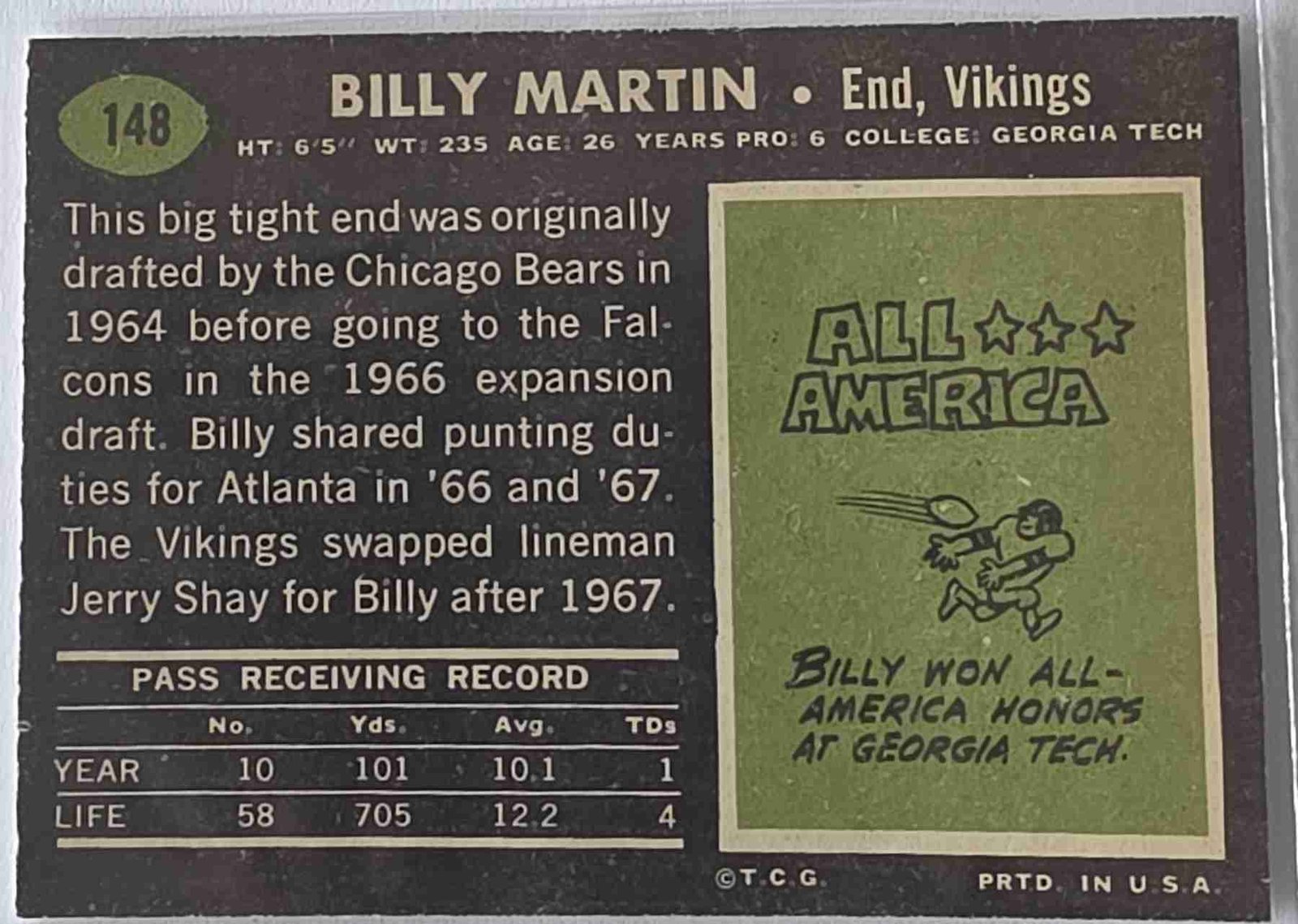 Card back