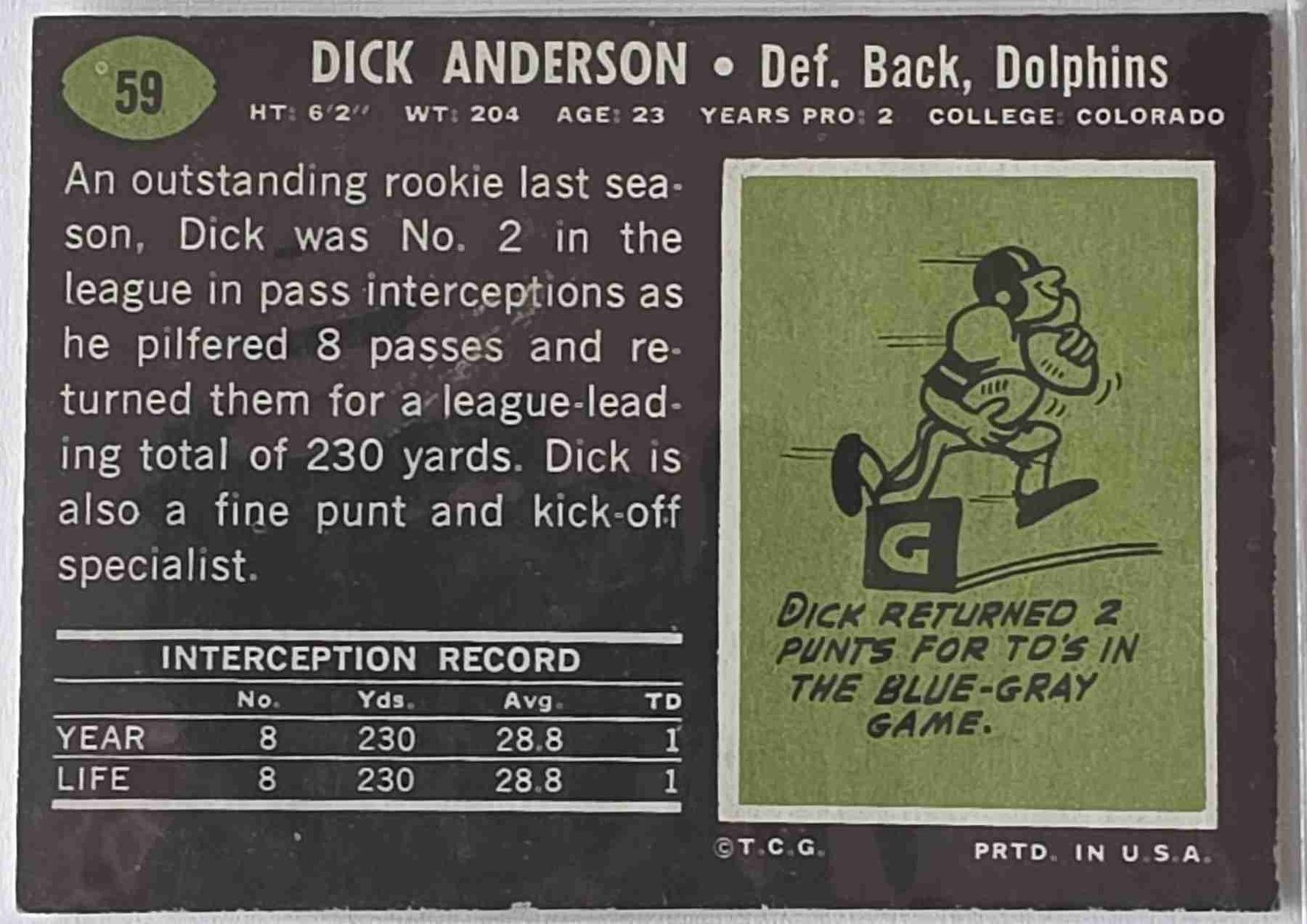 Card back
