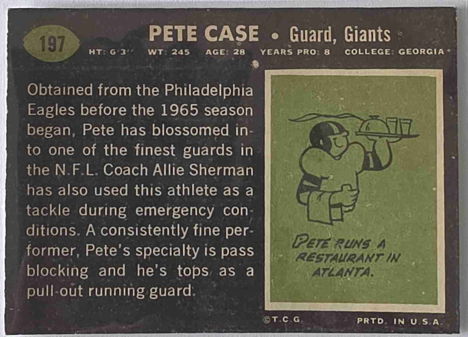 Card back