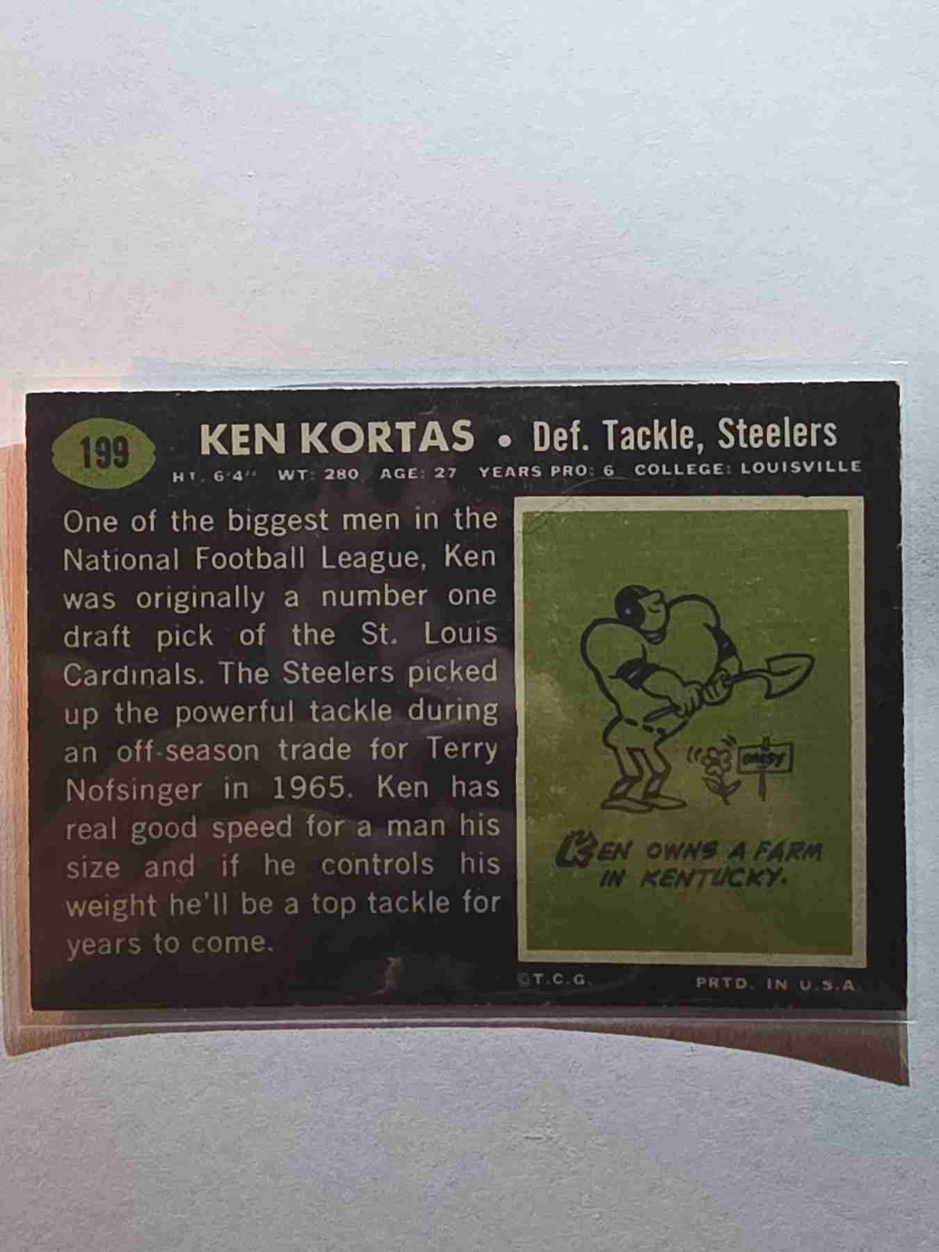 Card back