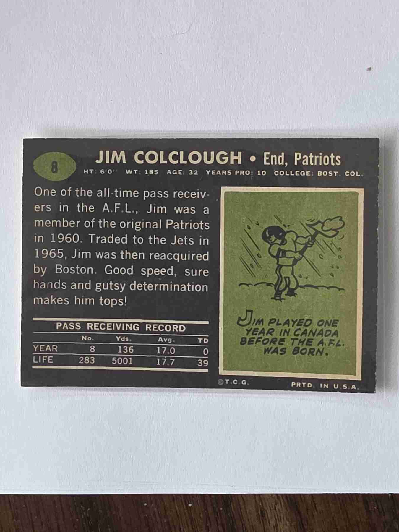 Card back