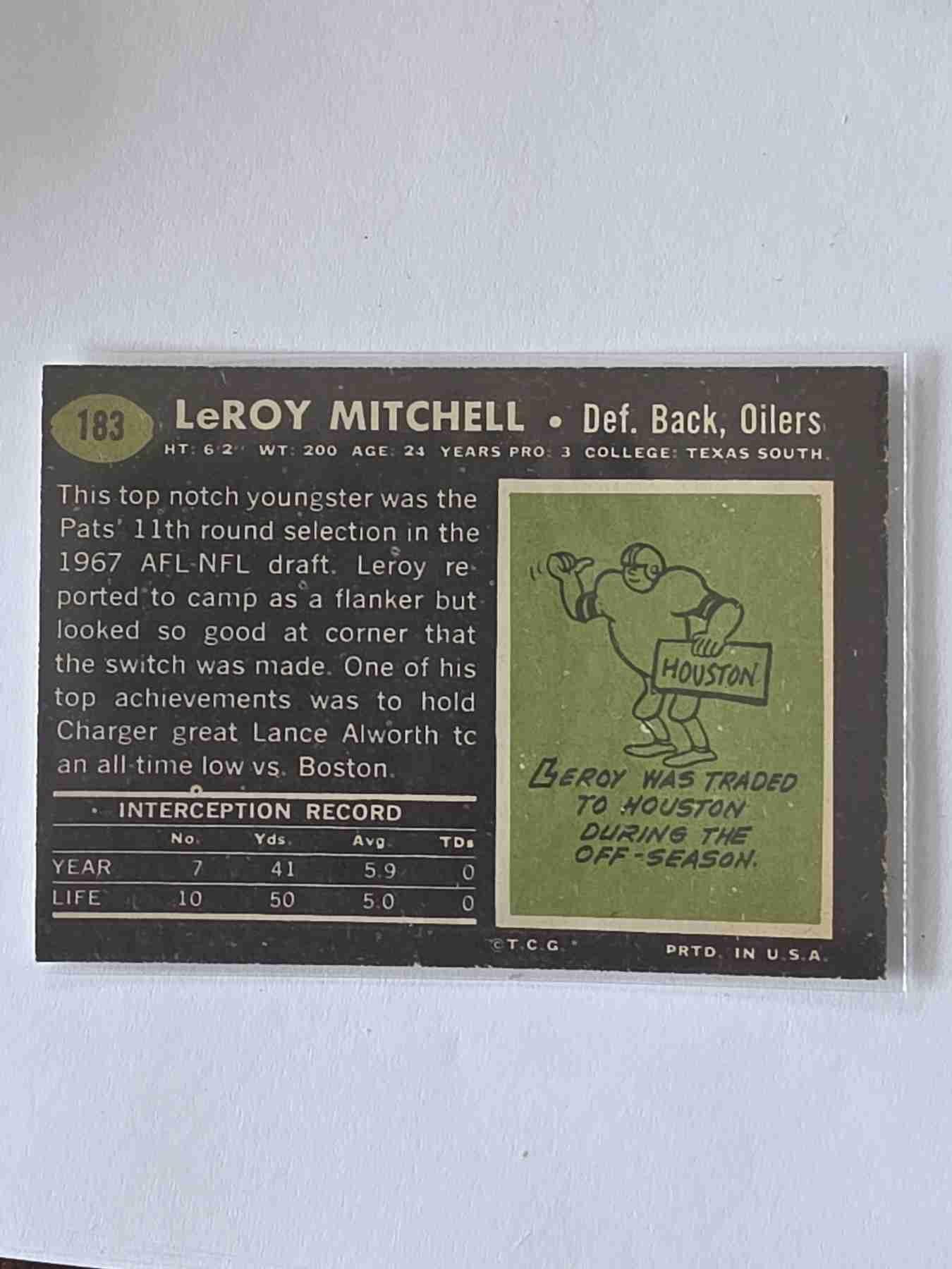 Card back