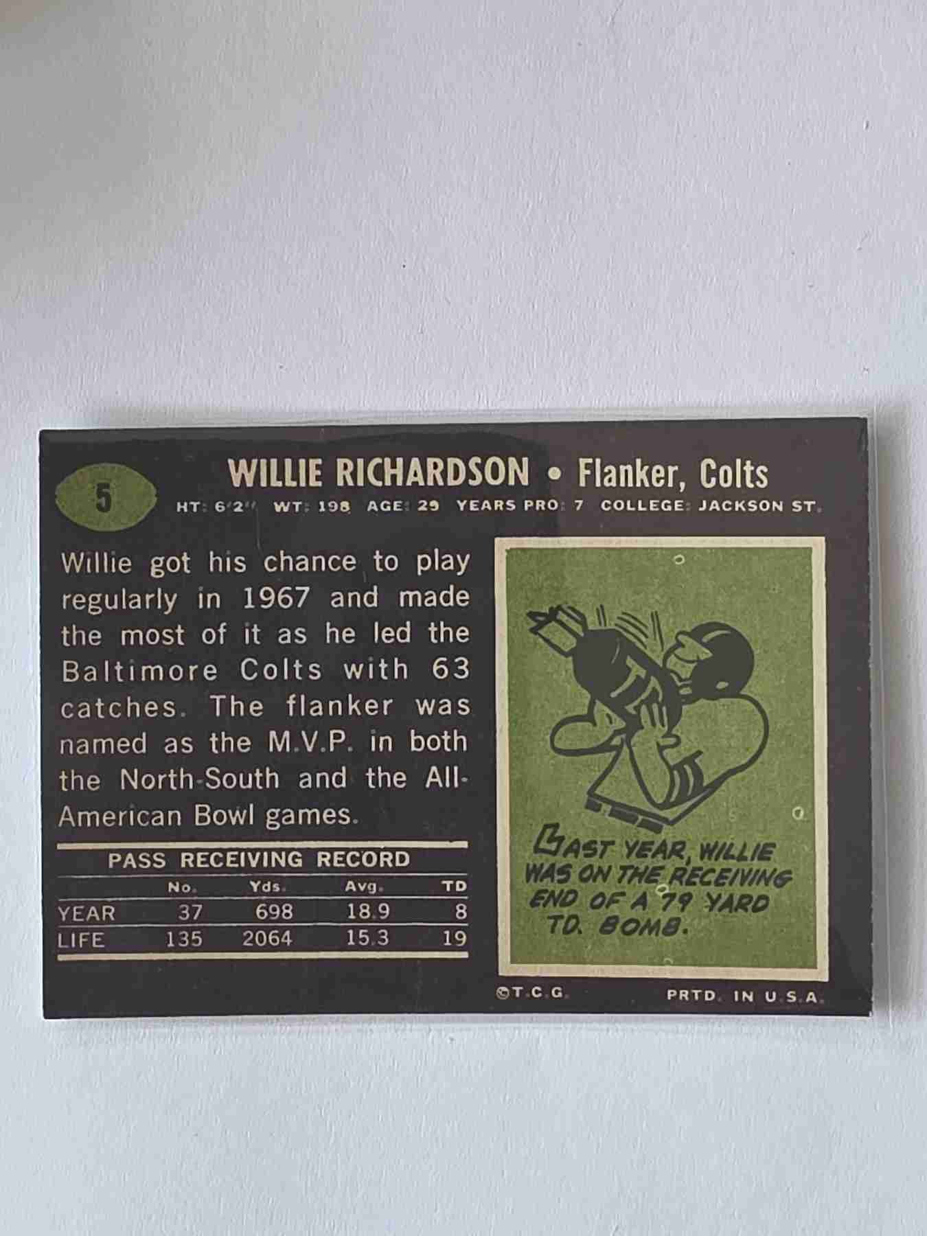 Card back
