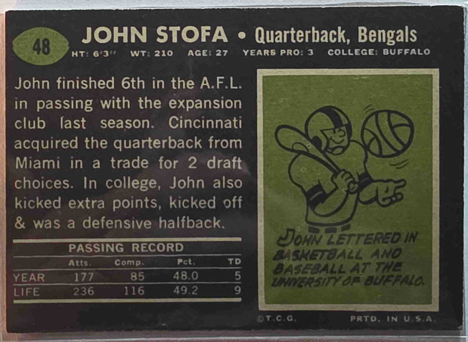 Card back