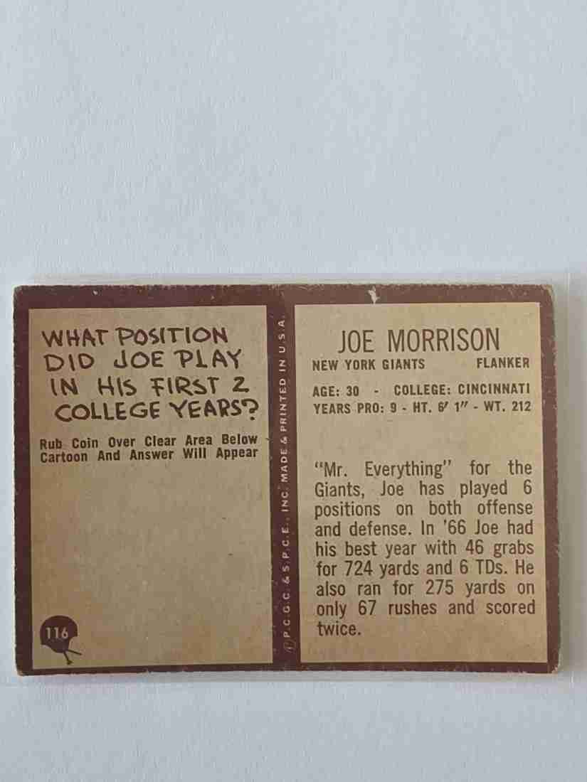 Card back