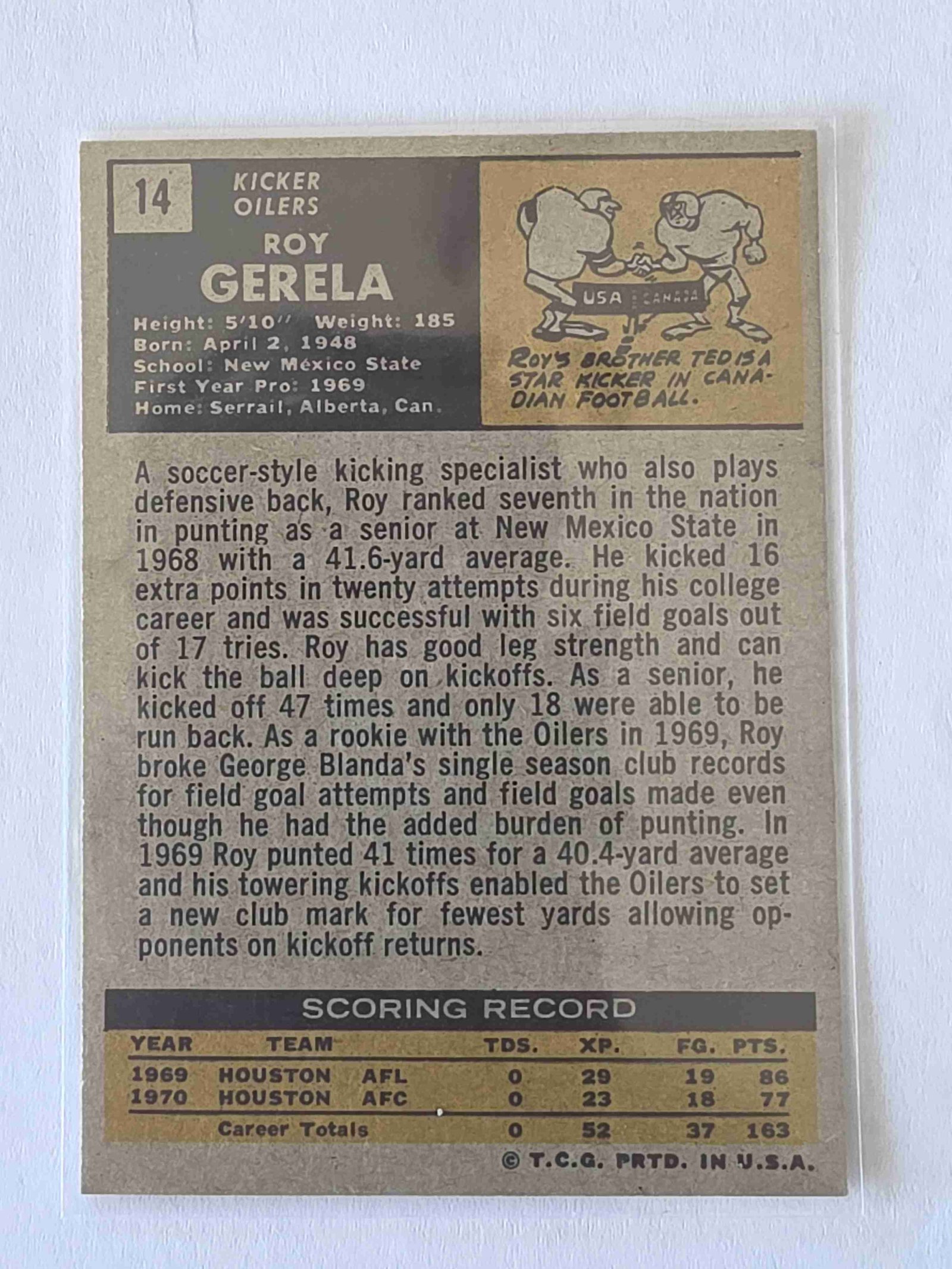 Card back