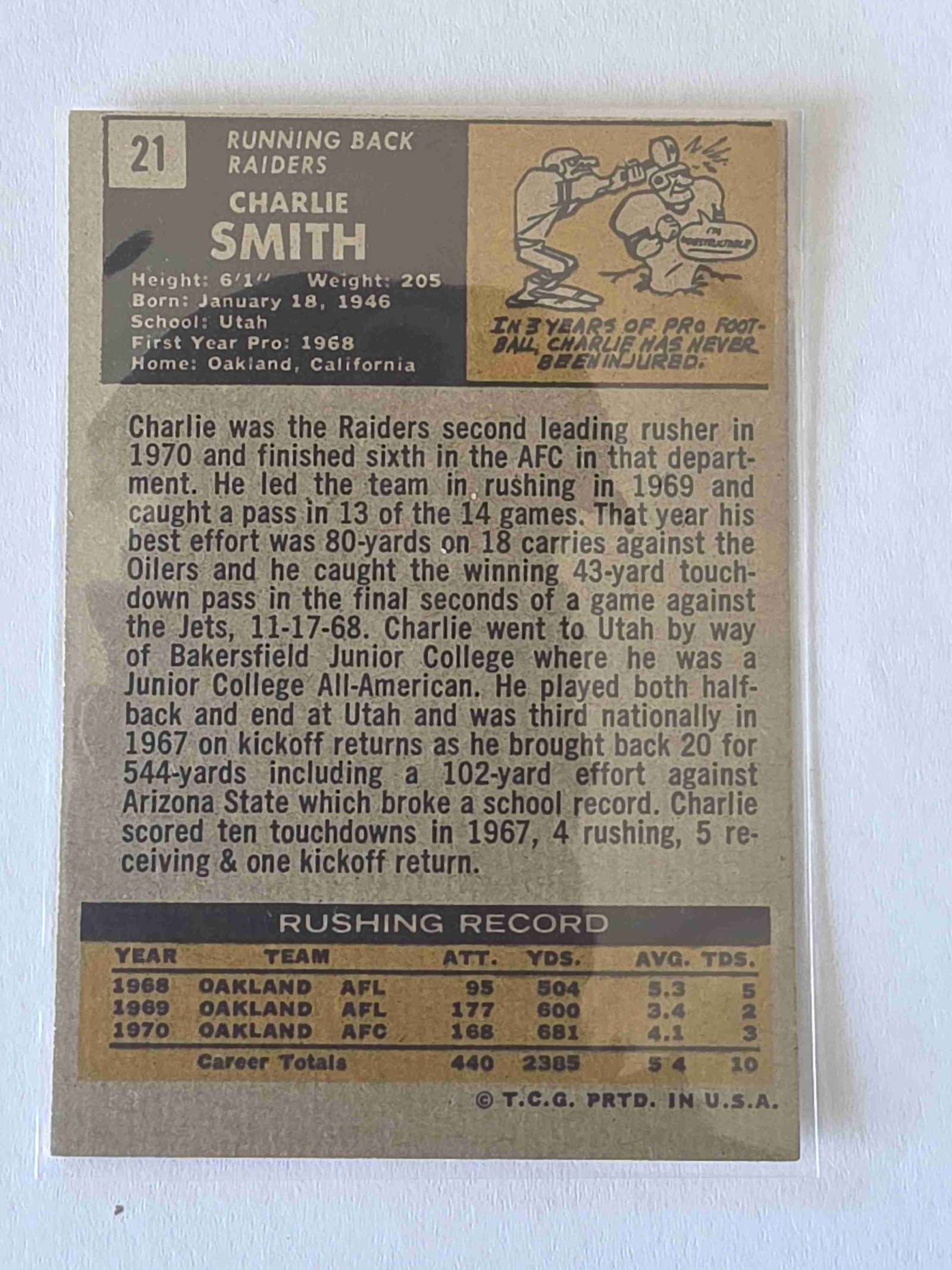 Card back