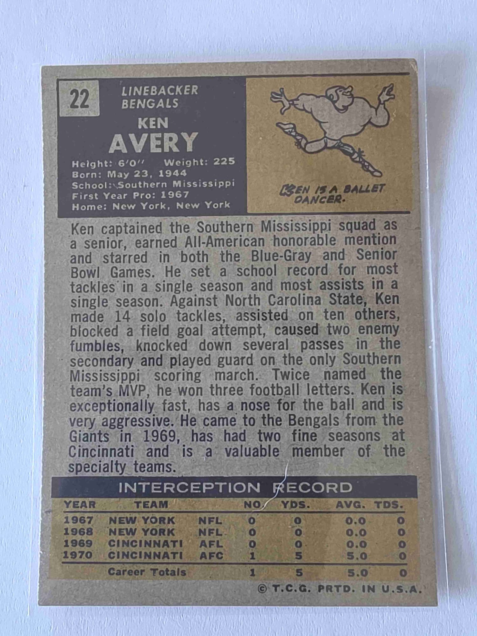 Card back