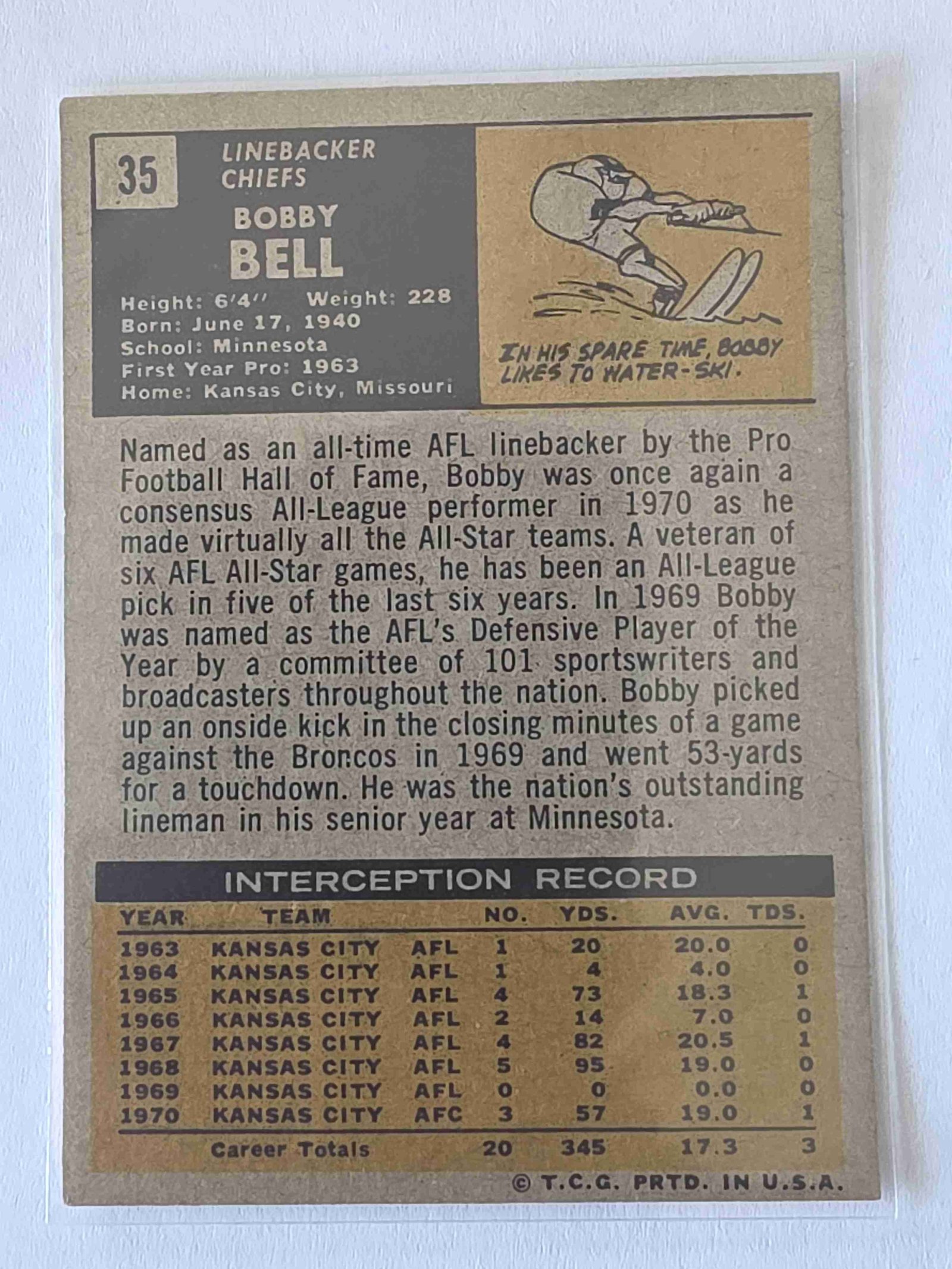 Card back