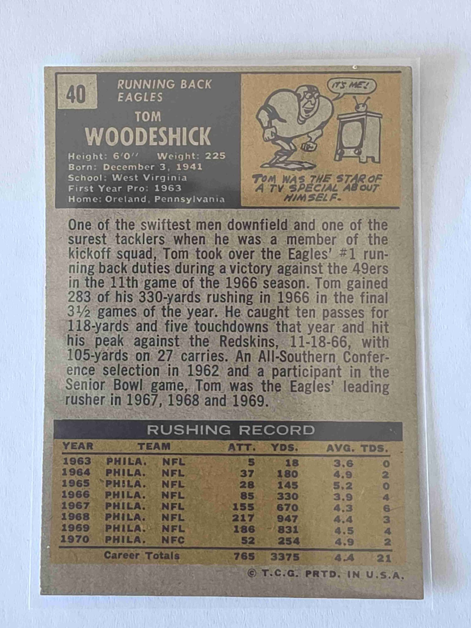 Card back