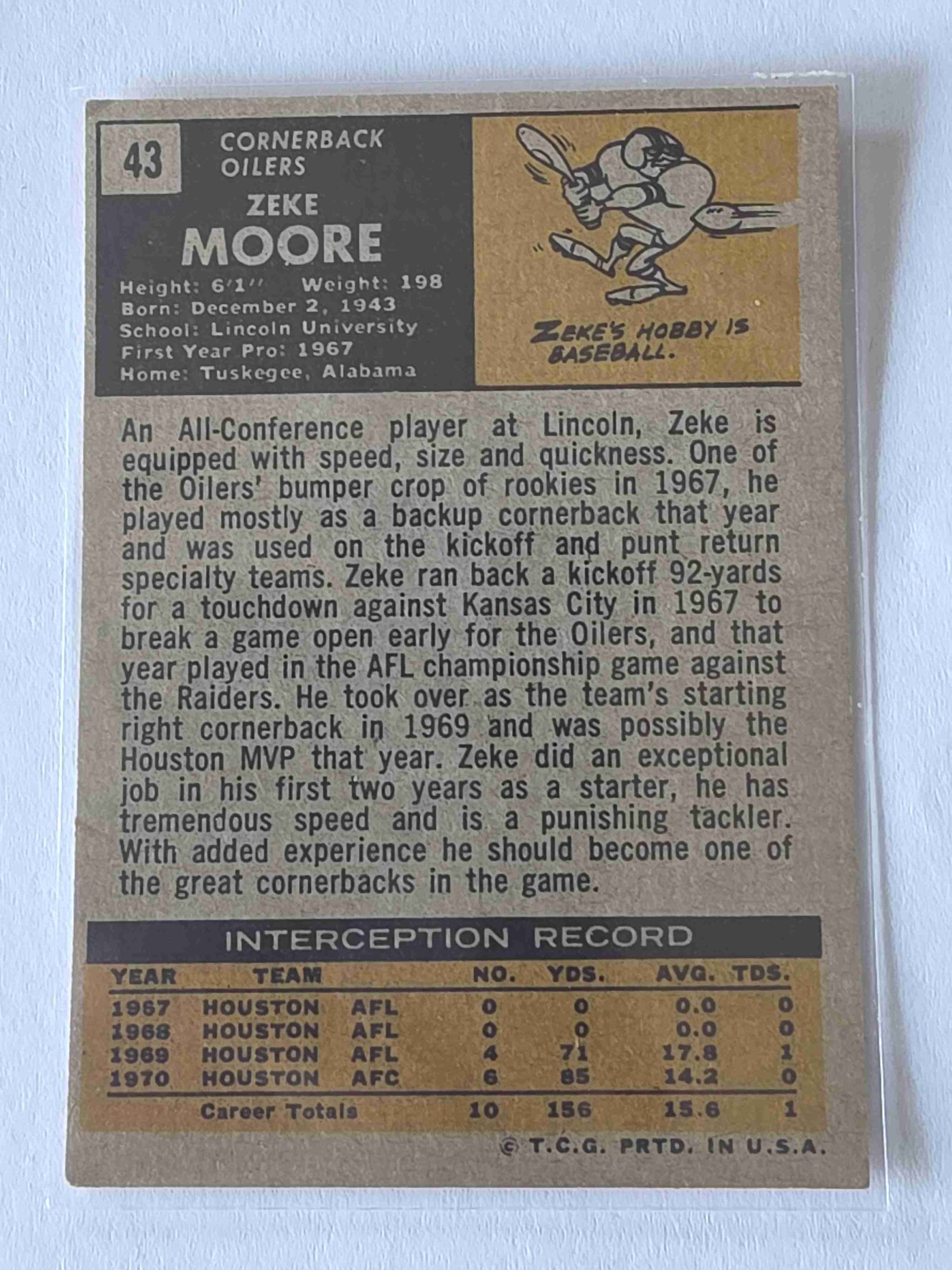 Card back