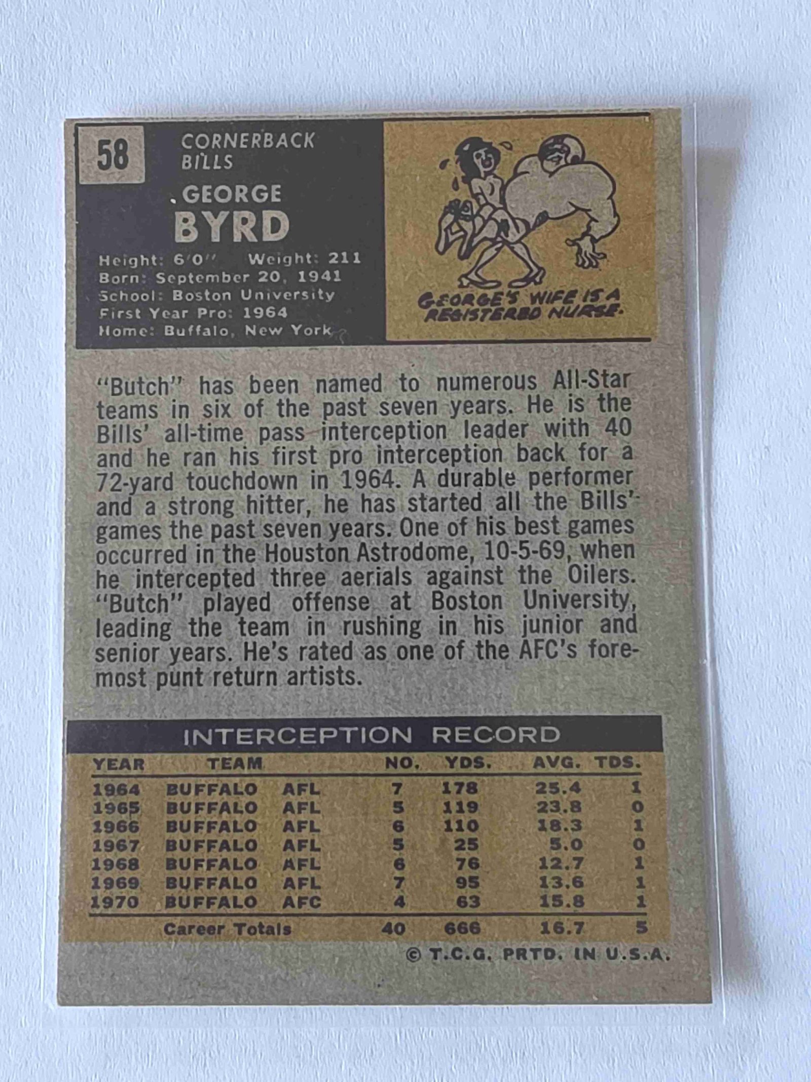Card back