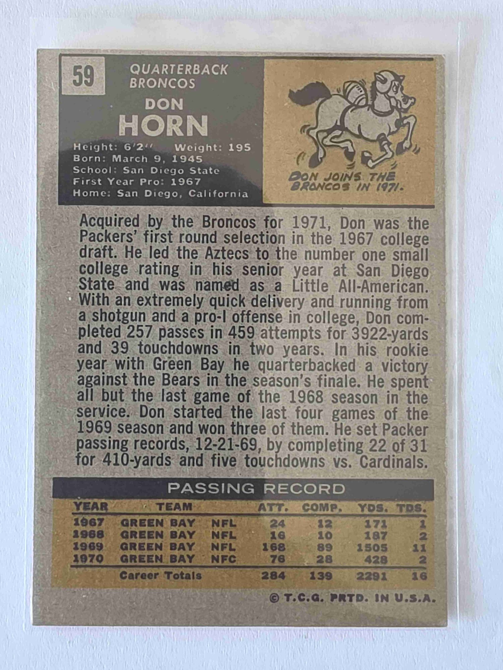 Card back