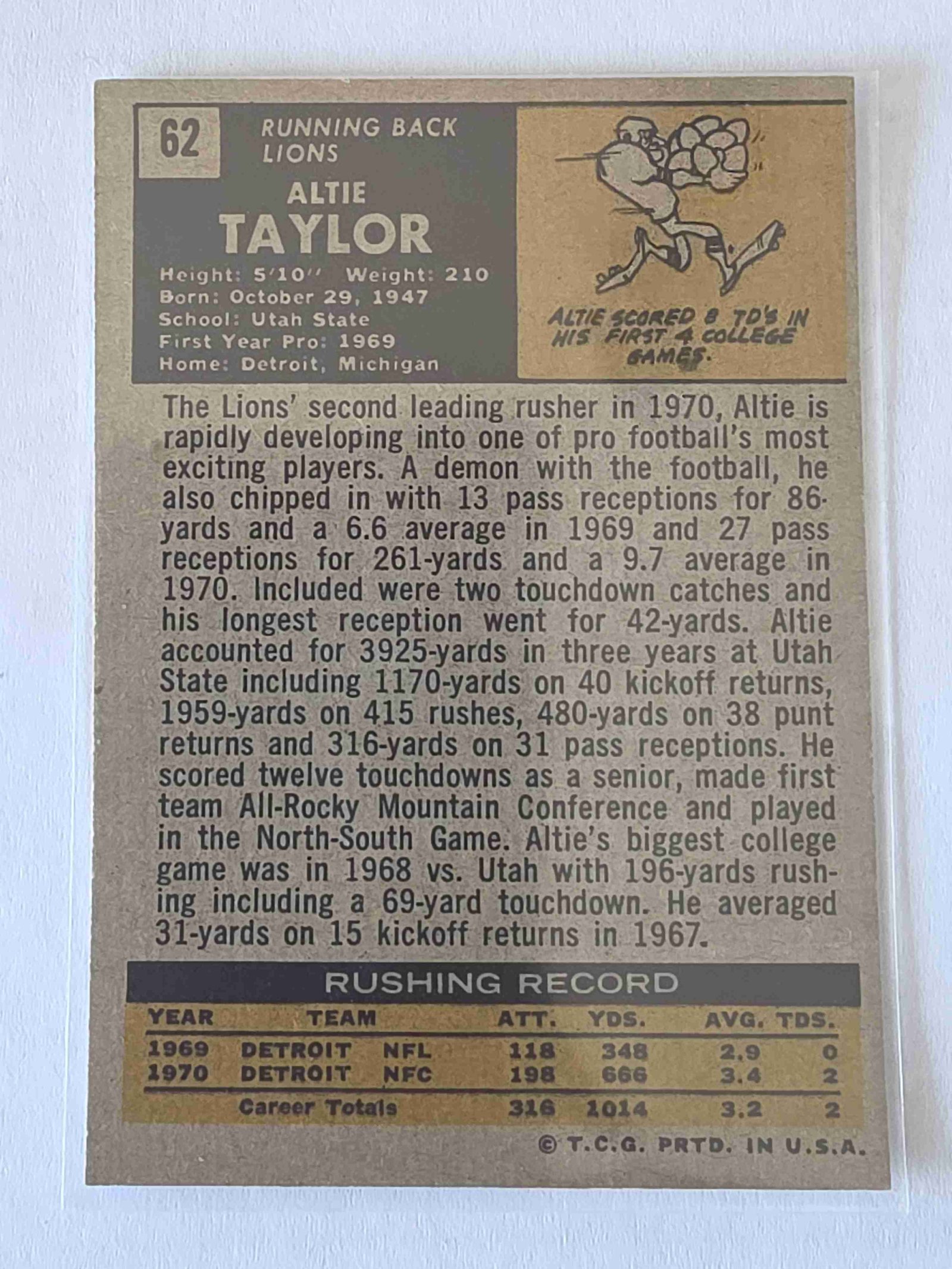 Card back