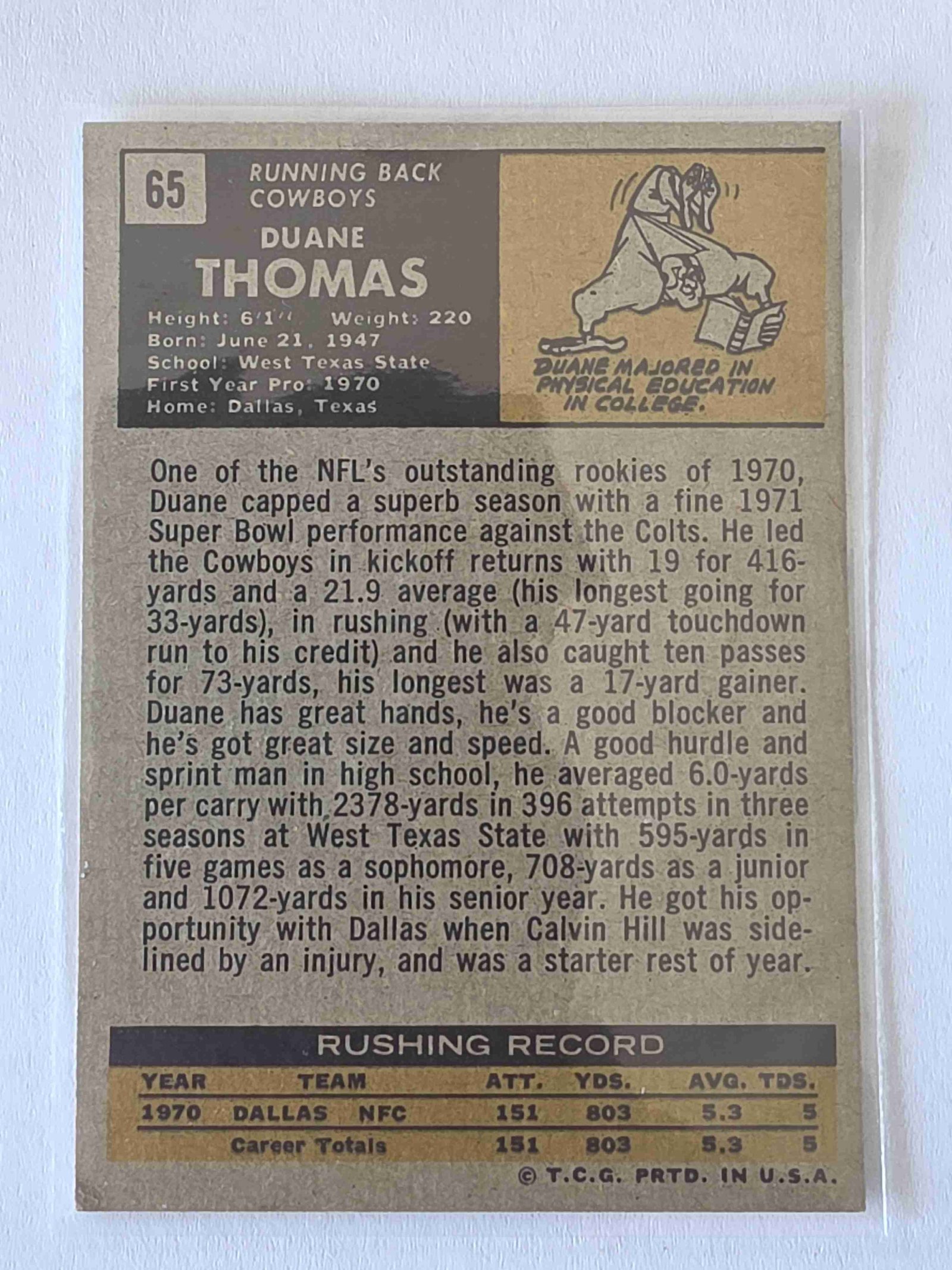 Card back