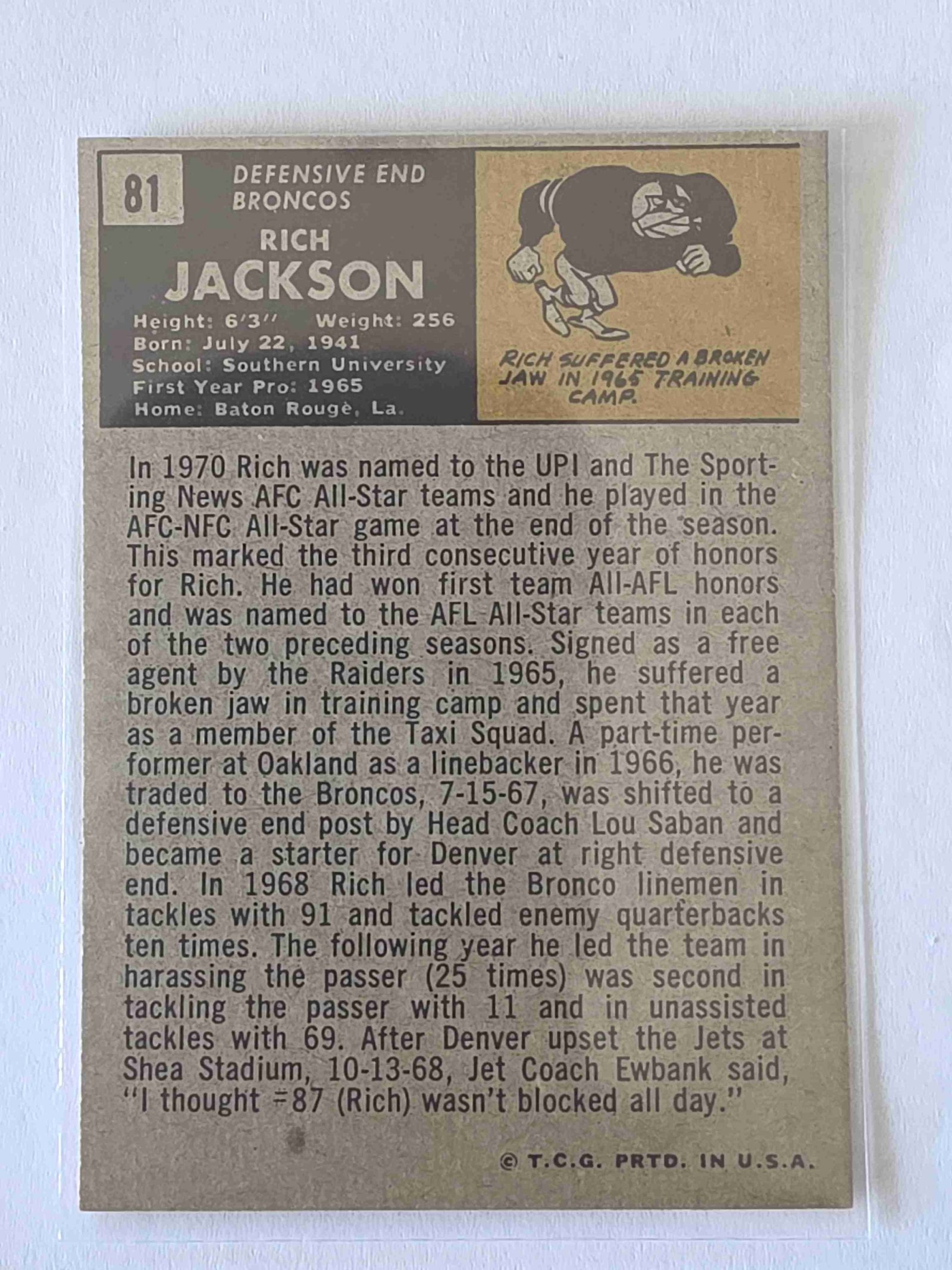 Card back