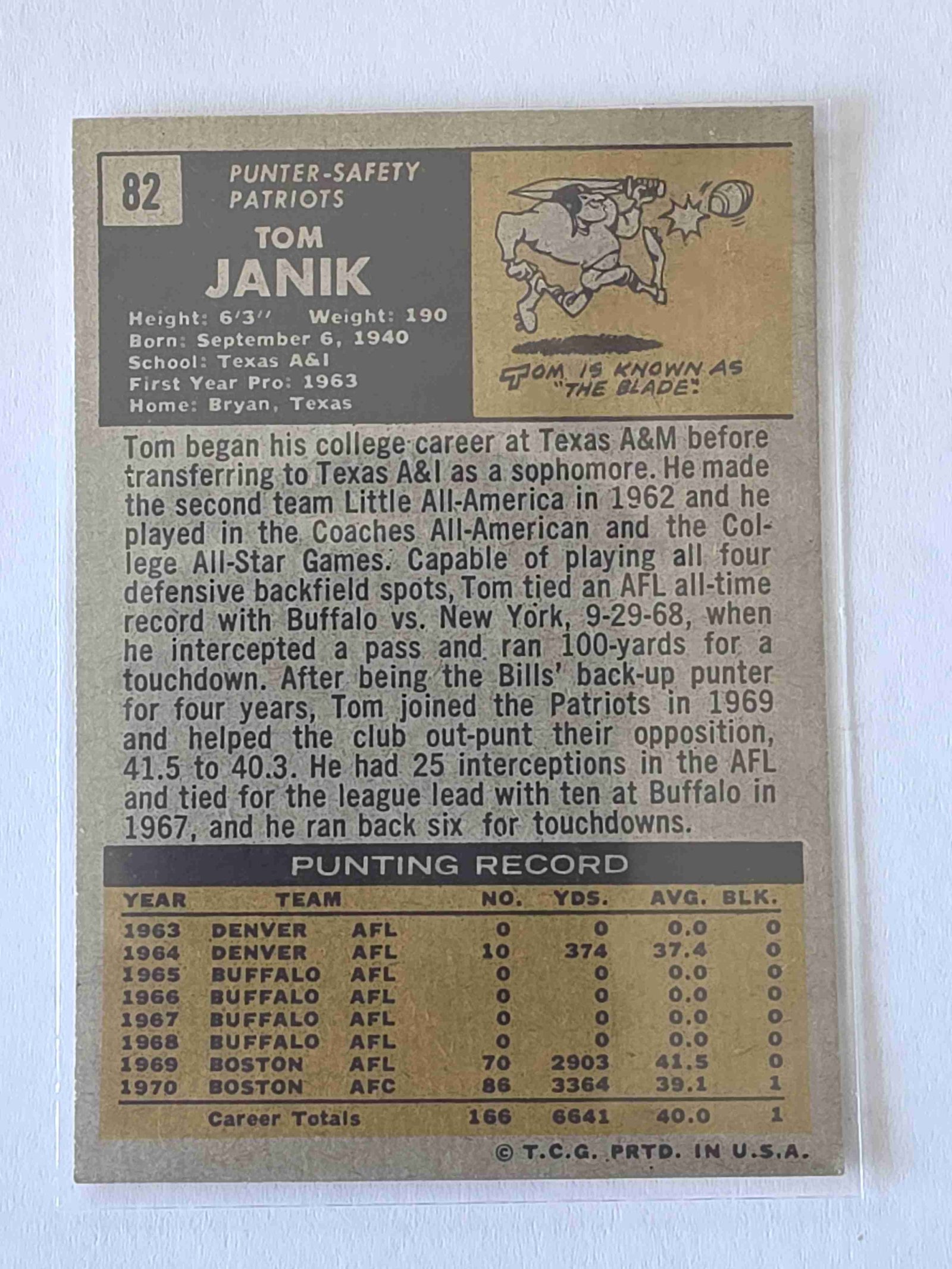 Card back
