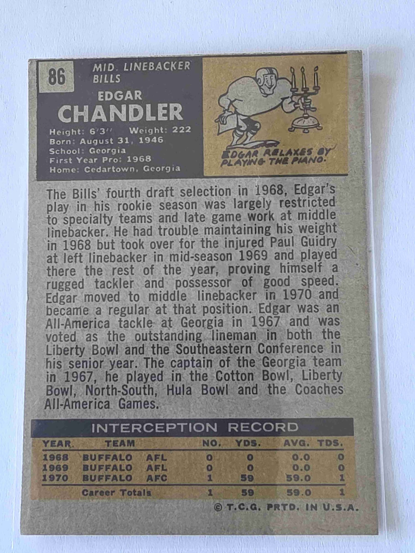 Card back