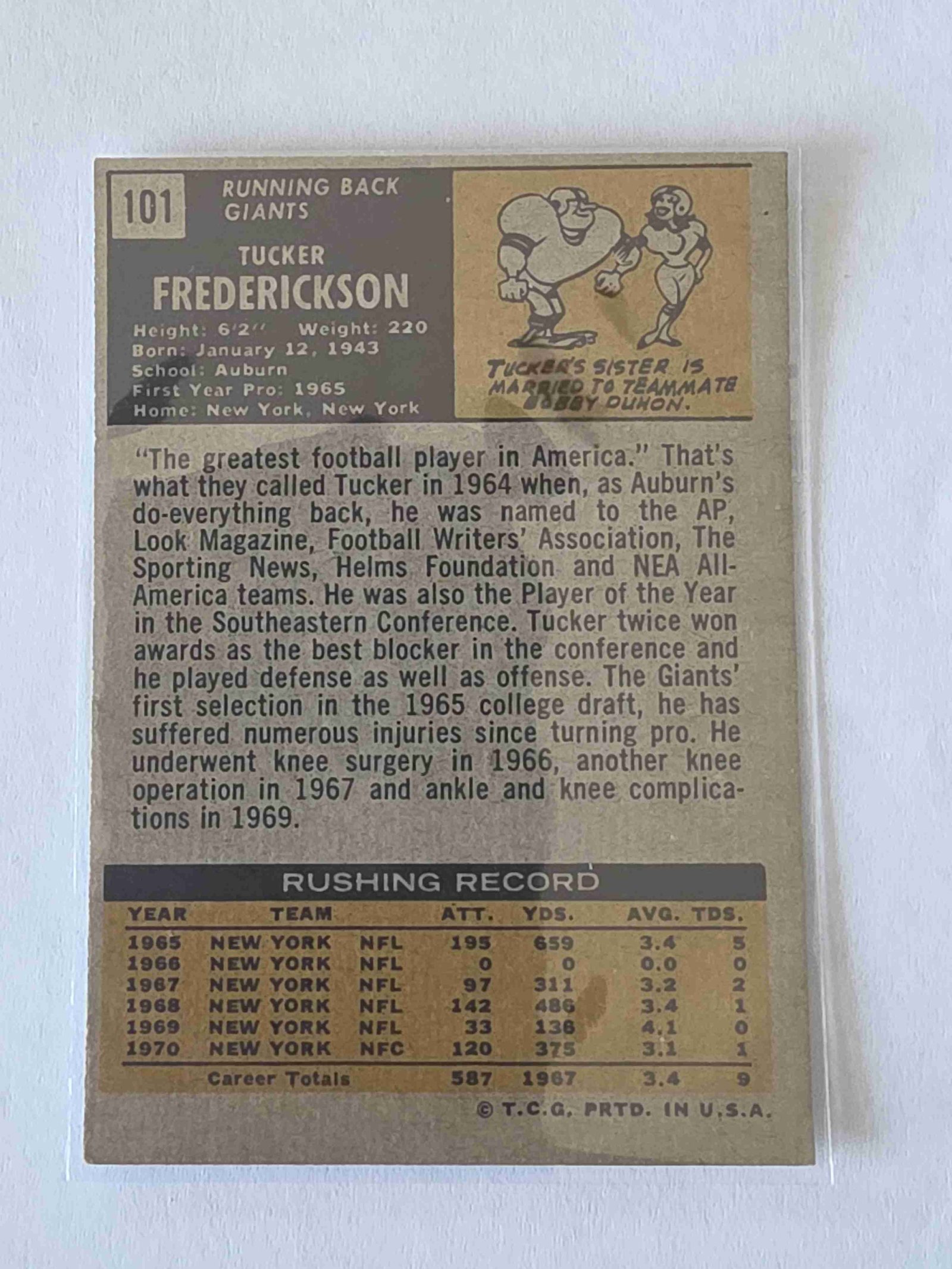 Card back