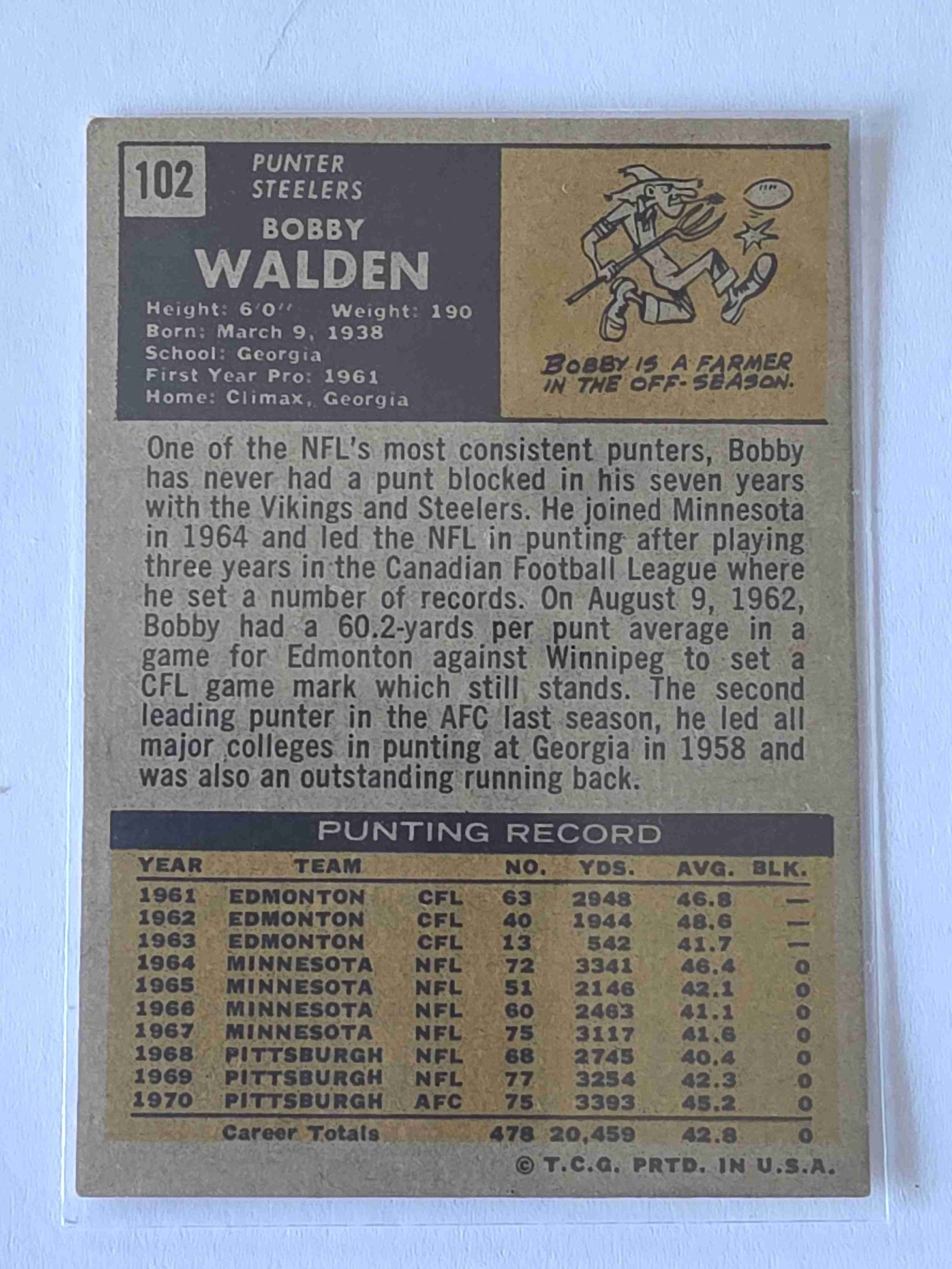 Card back