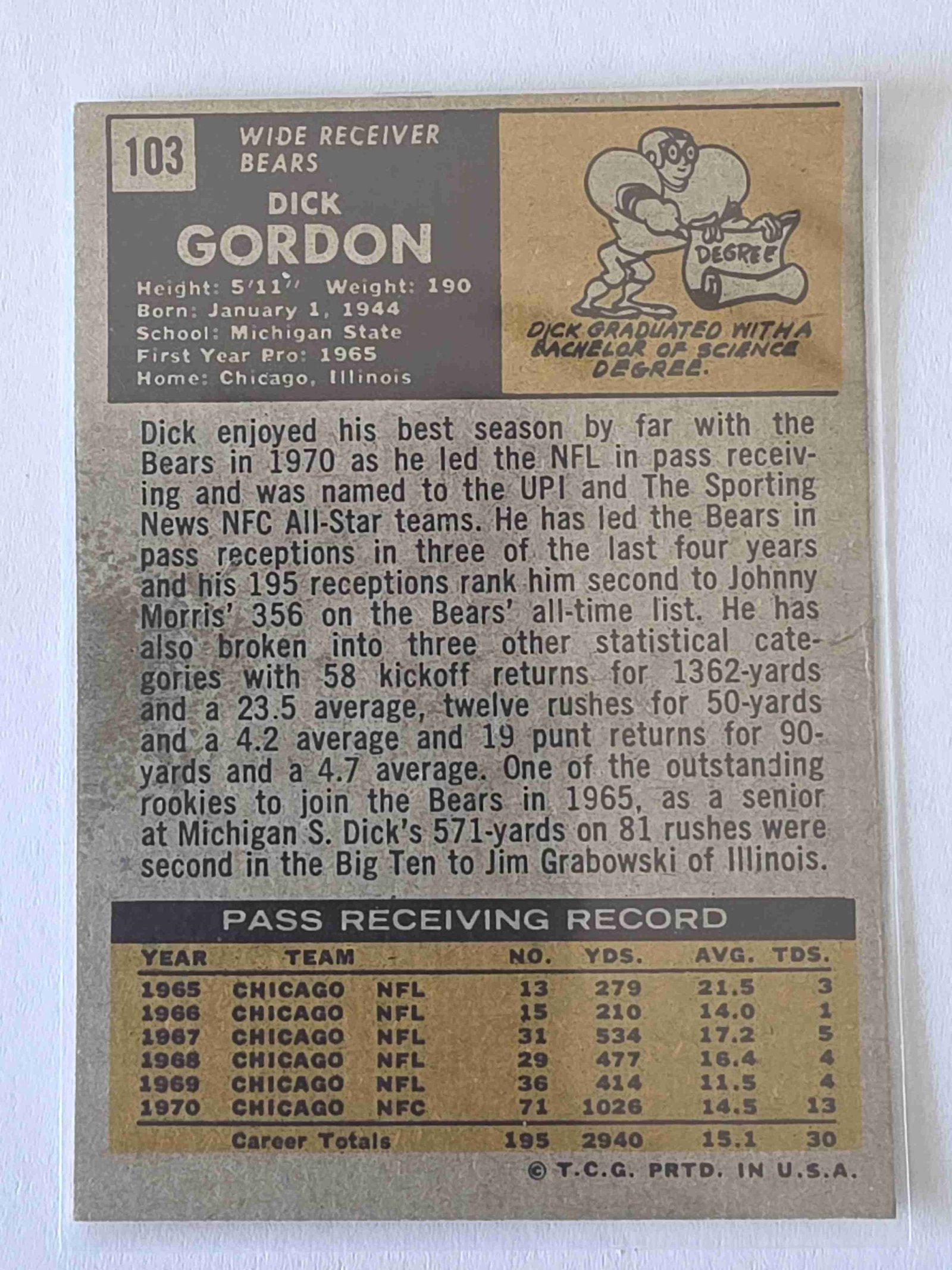 Card back