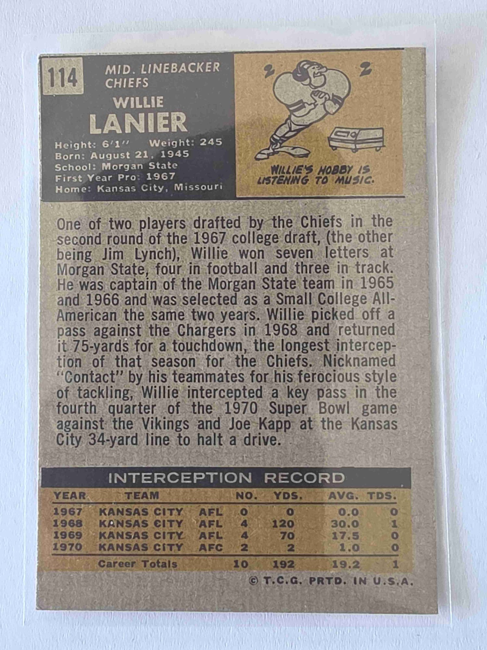 Card back