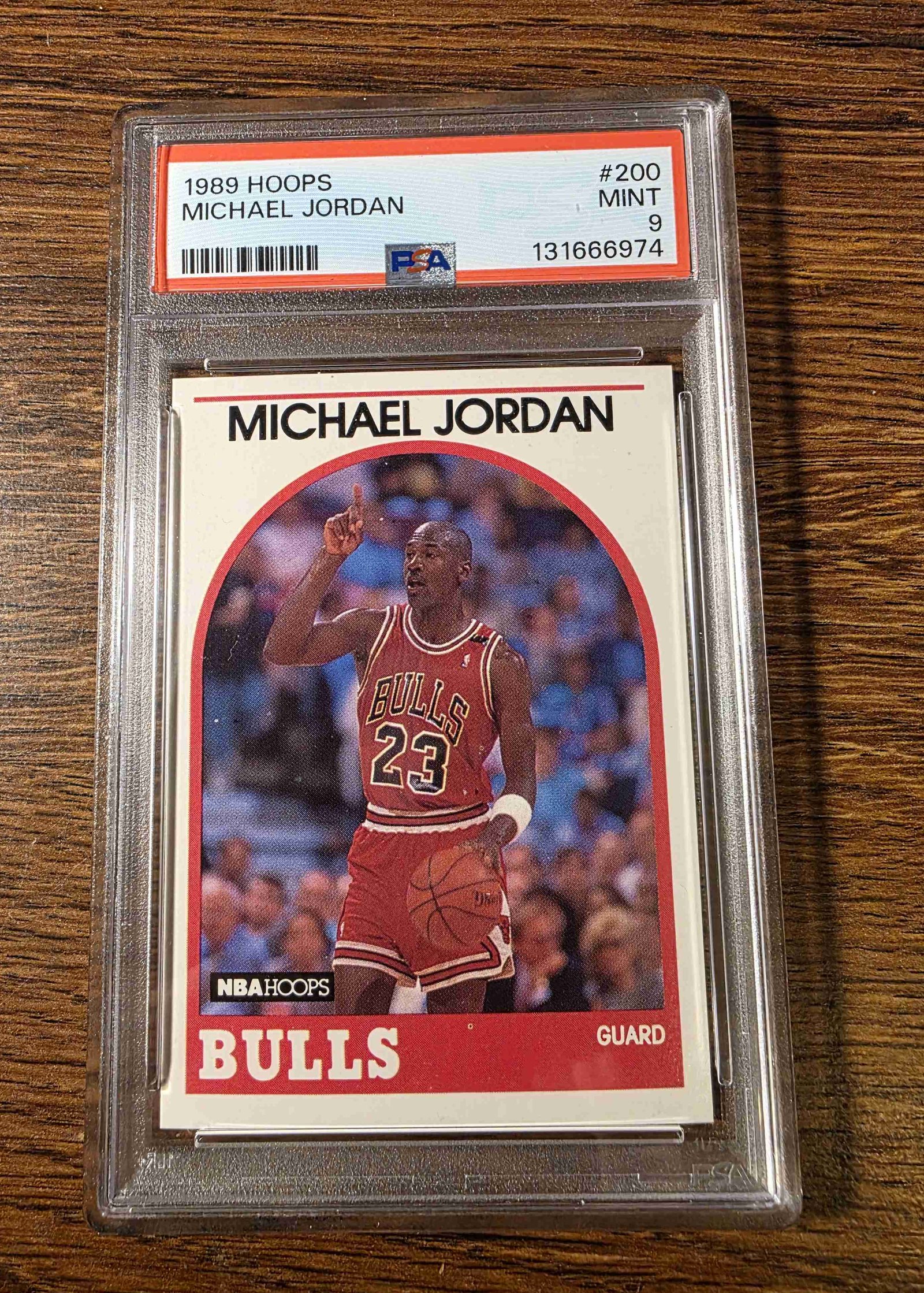 1989 Hoops #200 — Michael Jordan front