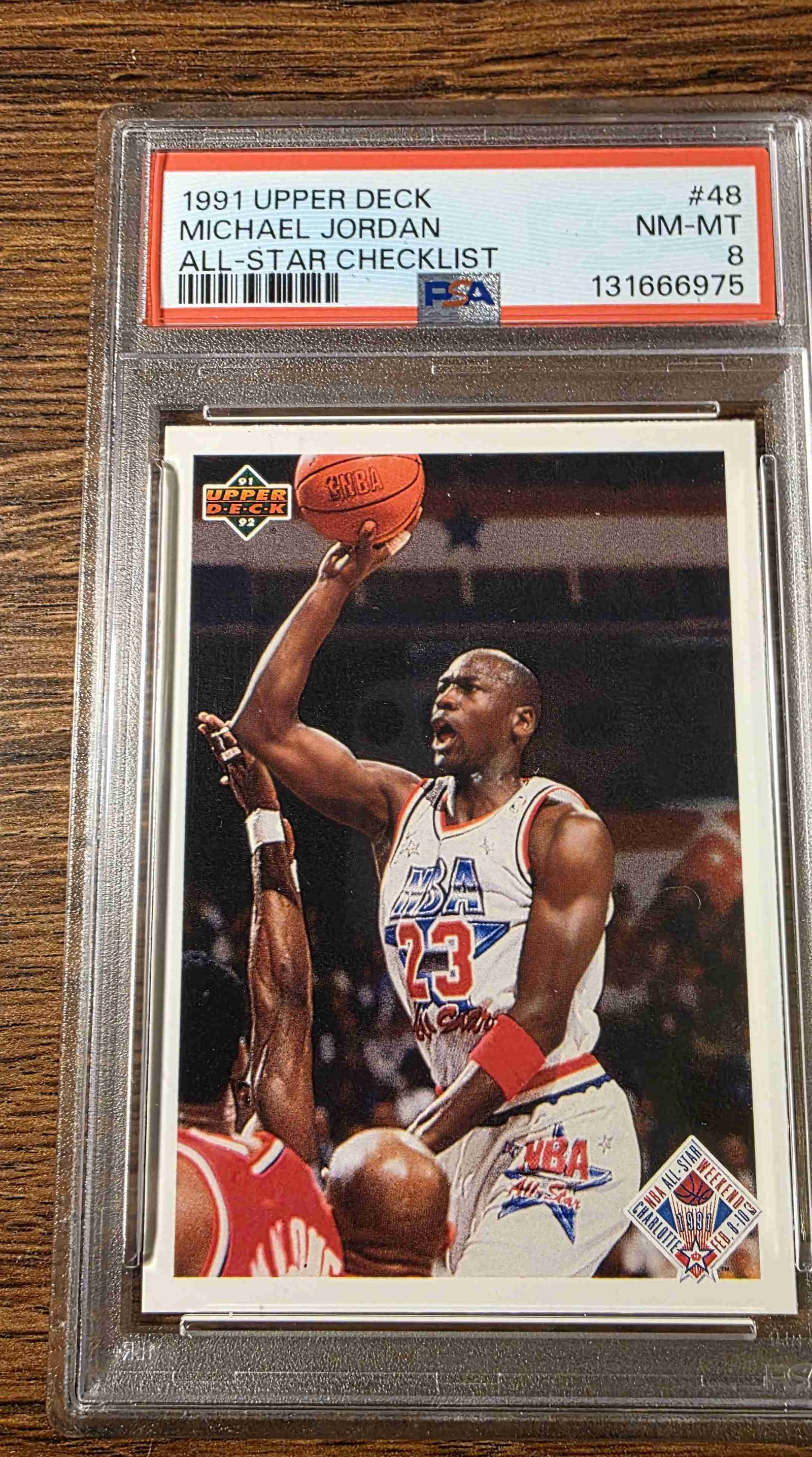 1991 Upper Deck #48 — Michael Jordan front
