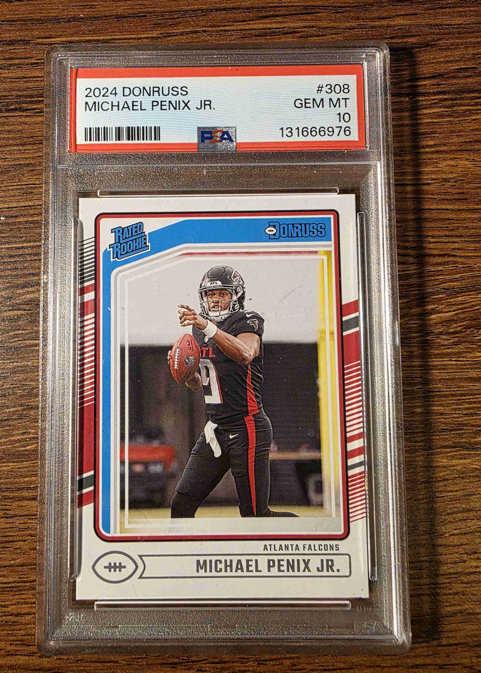 2024 Donruss #308 — Michael Penix Jr. front