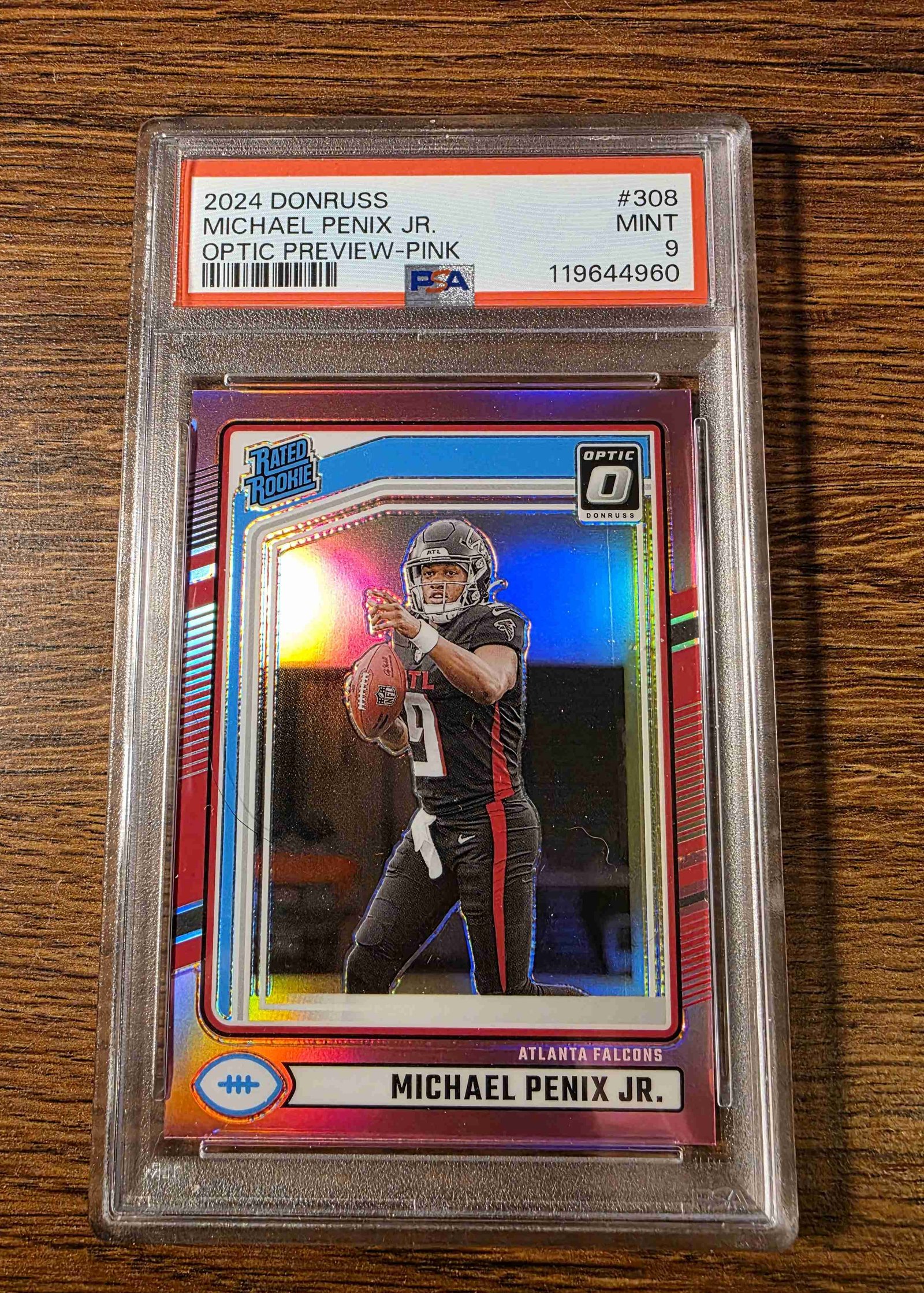 2024 Donruss #308 — Michael Penix Jr. front