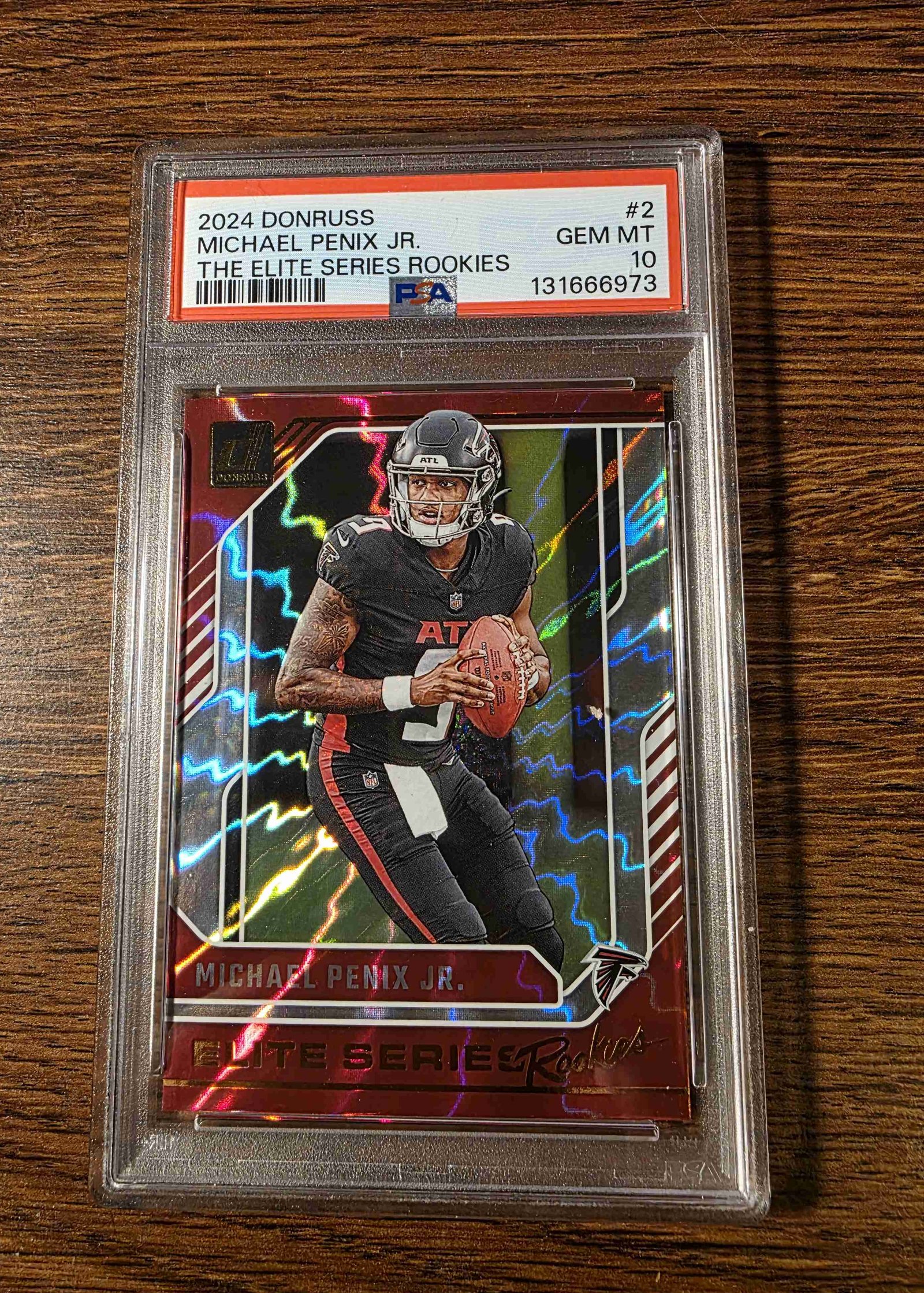 2024 Donruss #2 — Michael Penix Jr. front