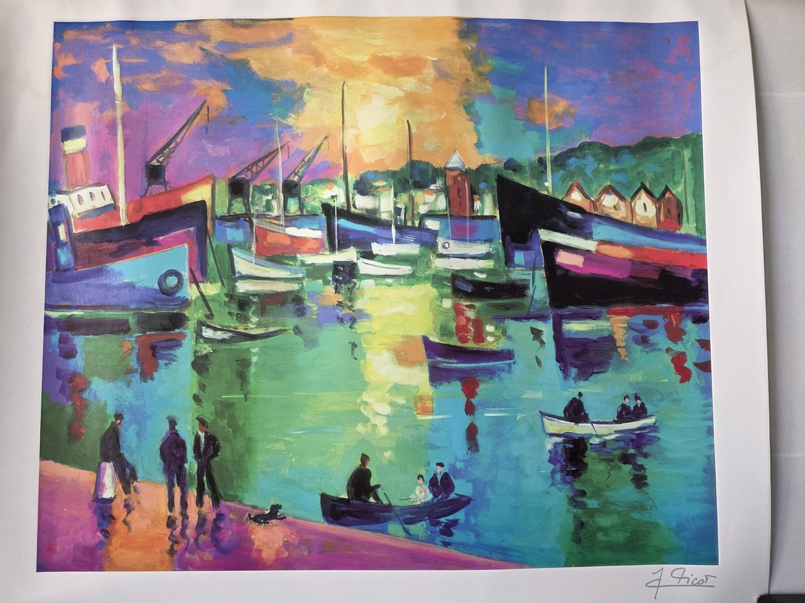 Harbor Scene