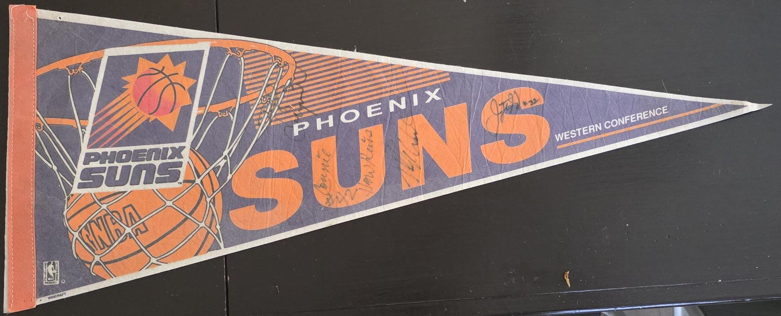 Phoenix Suns Autographed Pennant